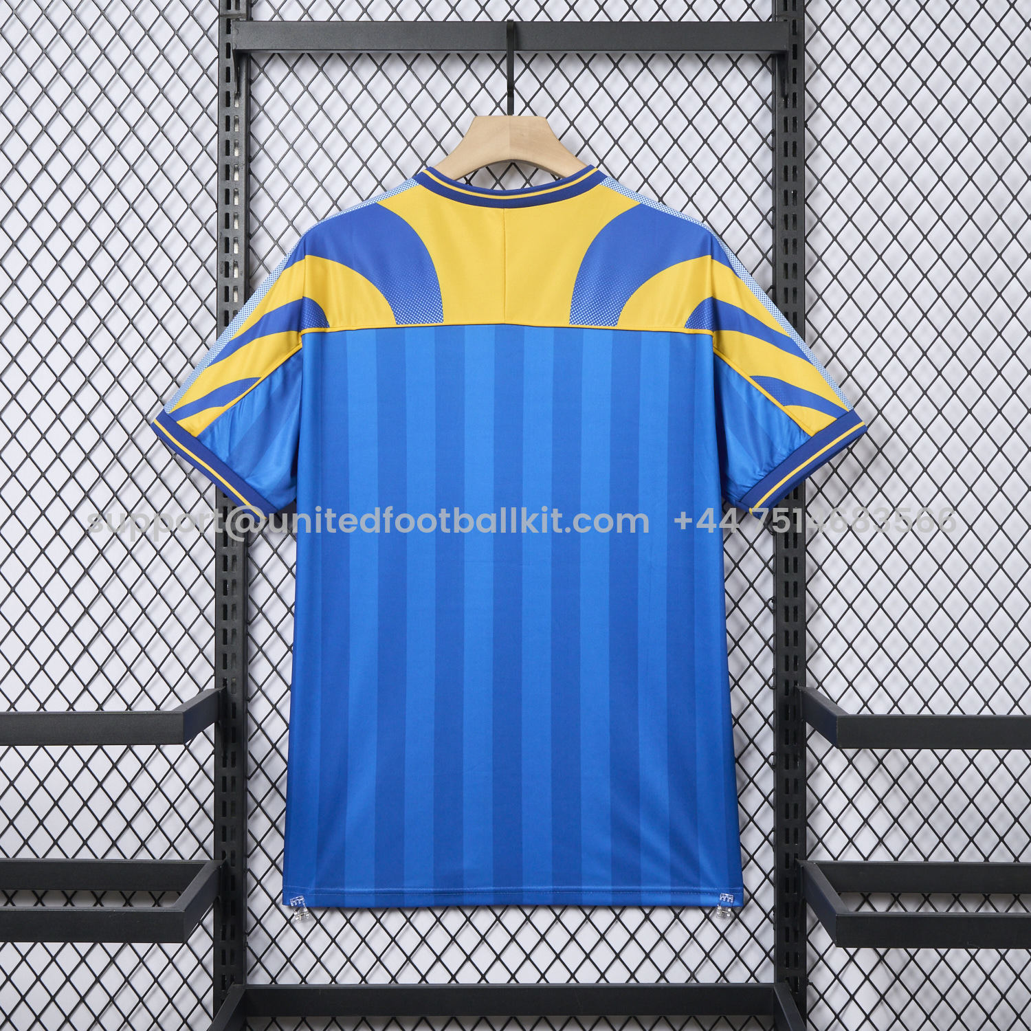 Unitedfootballkit.com | Retro 1. FC Köln 1995-96 Away Blue Jersey -Customize Name, Number and Patch | Worldwide Shipping