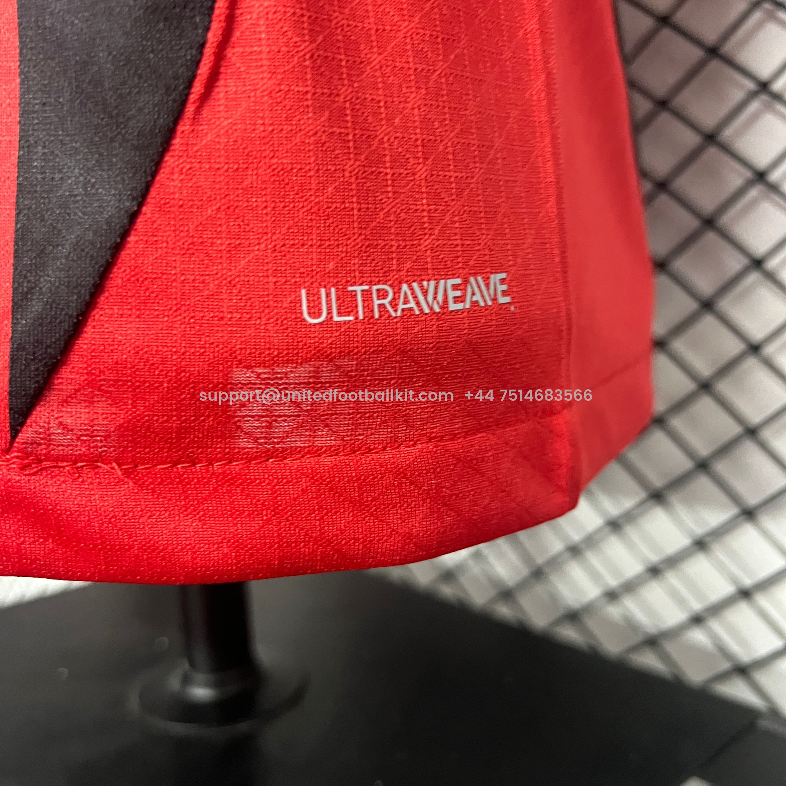 Unitedfootballkit.com | AC Milan 24-25 Home Stadium Jersey - Player Version -Customize Name, Number and Patch | Worldwide Shipping