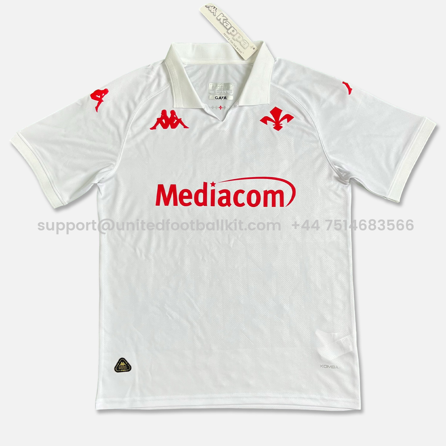 Unitedfootballkit.com | Fiorentina 24-25 Away Jersey - Fans Version -Customize Name, Number and Patch | Worldwide Shipping