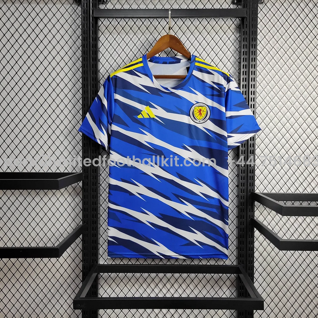 Unitedfootballkit.com | S-c-o.t l.a-n.d 2024 Euro Training Jersey - Fans Version -Customize Name, Number and Patch | Worldwide Shipping