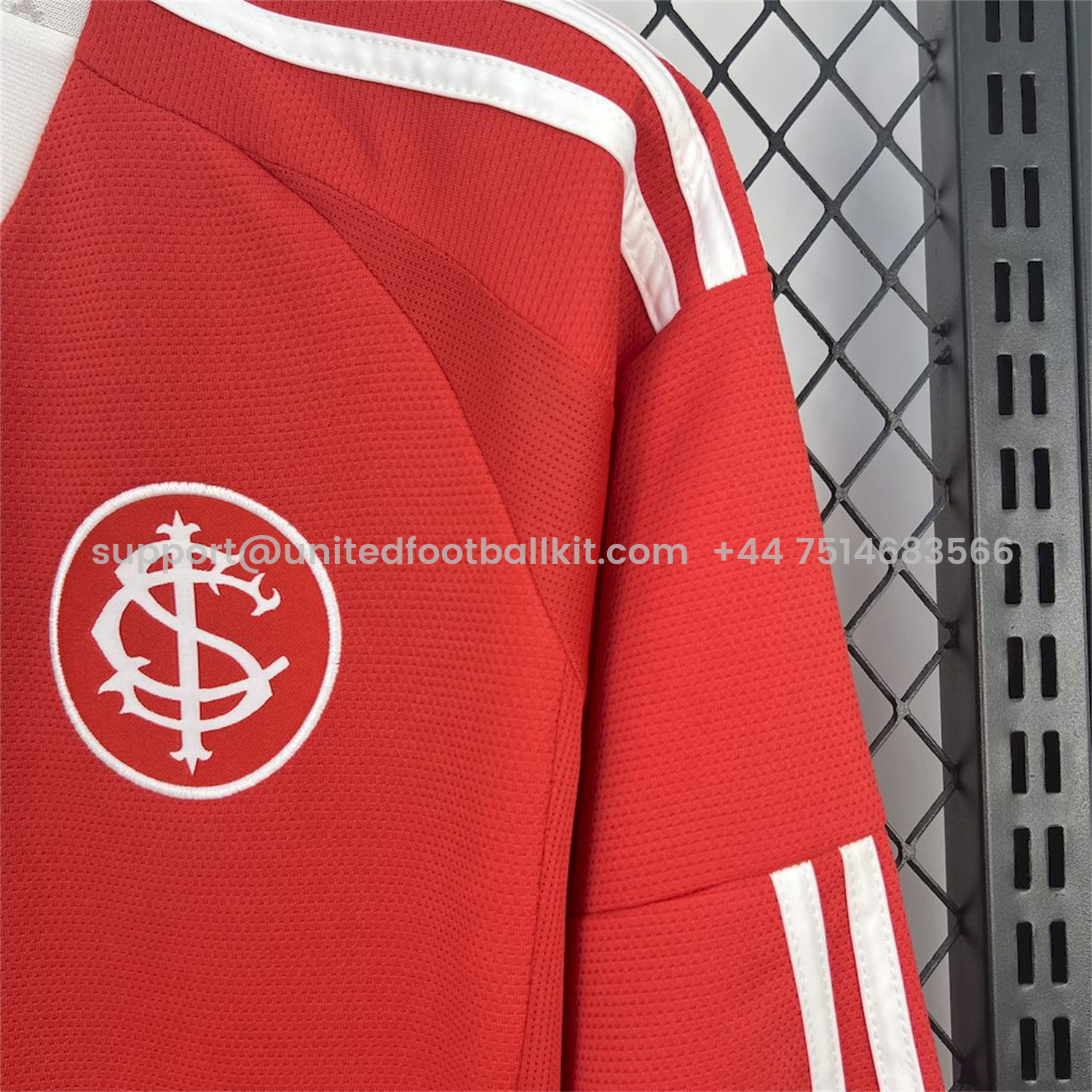 Unitedfootballkit.com | SC Internacional 25-26 Home Unsponsored Long Sleeves Jersey - Fans Version -Customize Name, Number and Patch | Worldwide Shipping