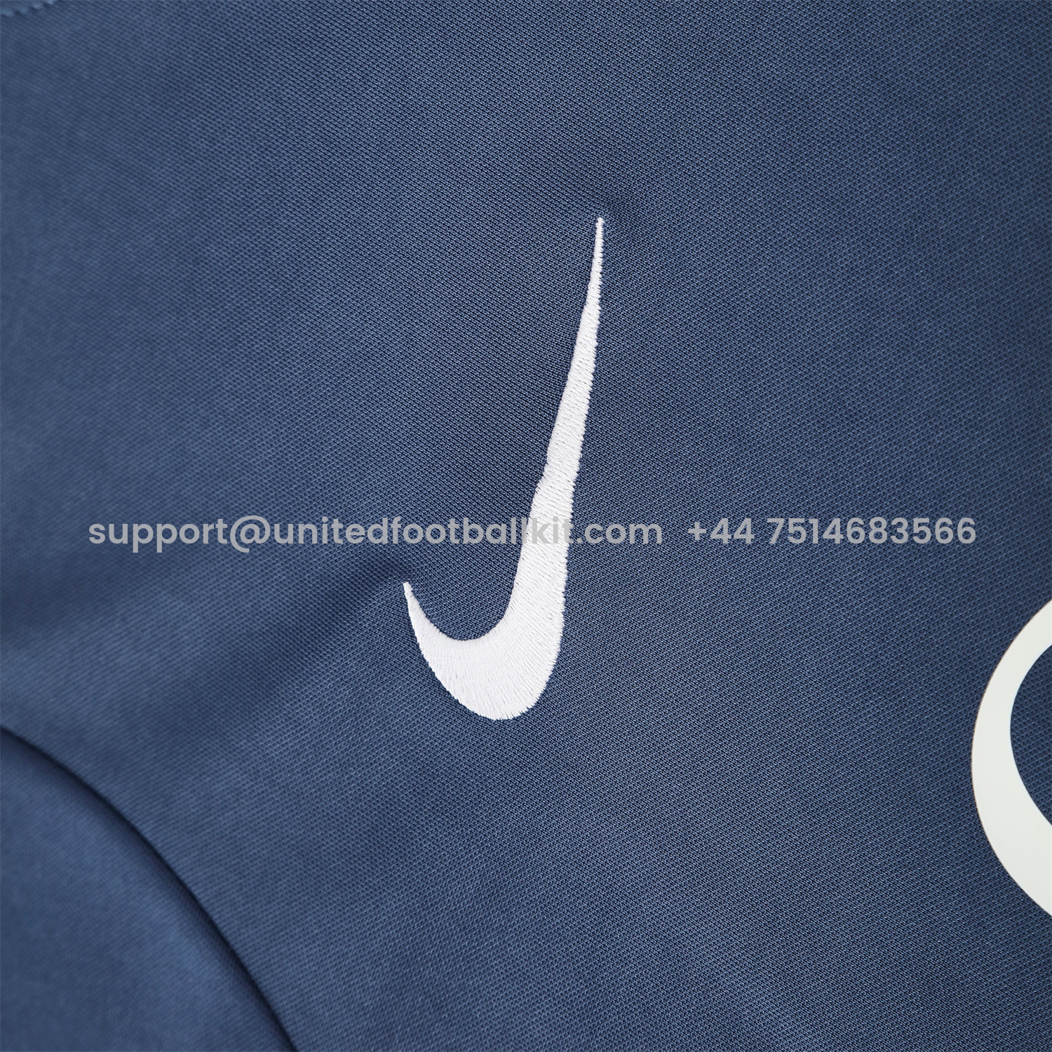 Unitedfootballkit.com | Paris Saint-Germain PSG 25-26 Short-Sleeve Training Set - Deep Blue Top & Deep Blue Shorts -Customize Name, Number and Patch | Worldwide Shipping