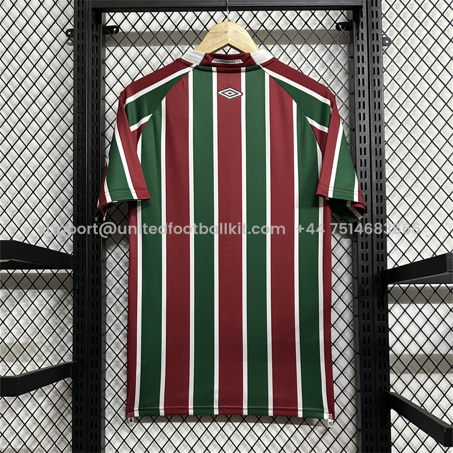 Unitedfootballkit.com | Fluminense 25-26 Home Jersey - Fans Version -Customize Name, Number and Patch | Worldwide Shipping
