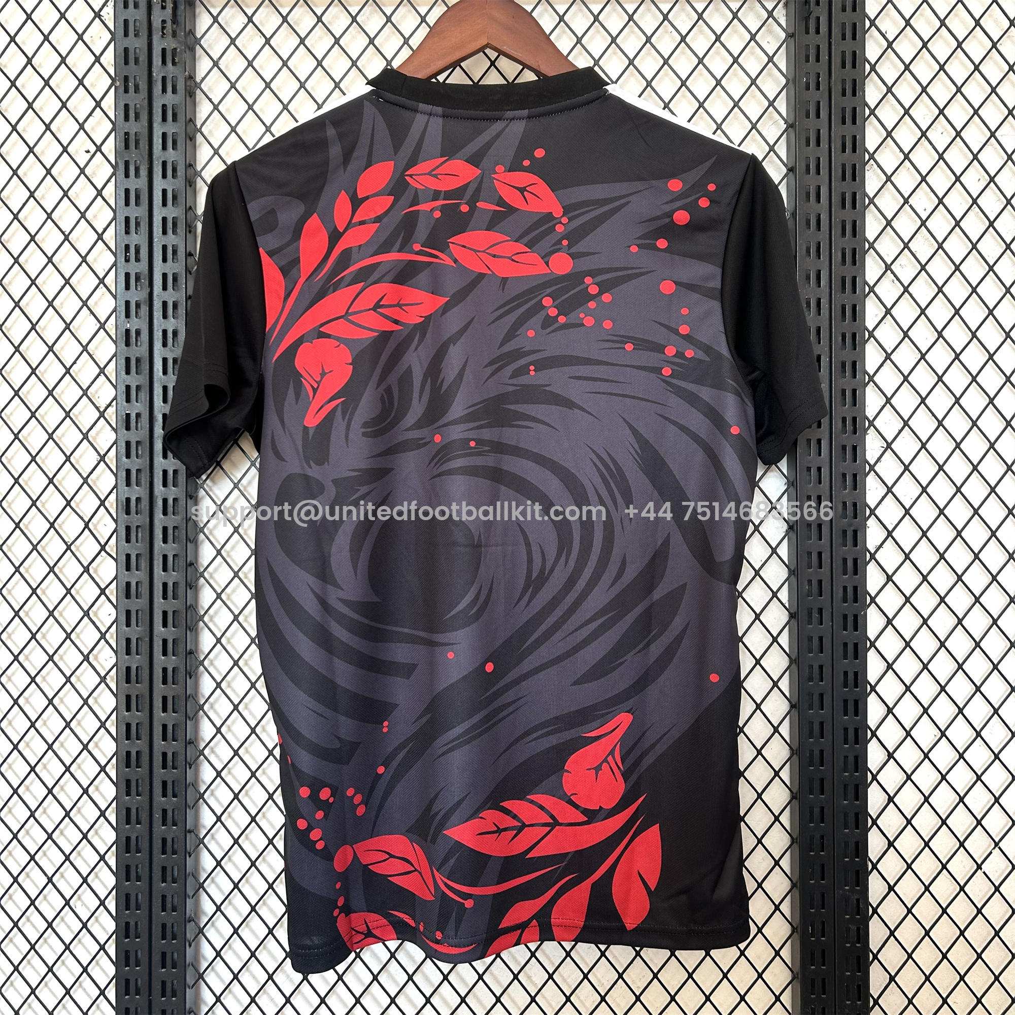 Unitedfootballkit.com | Liver.pool 24-25 Black Fire Phoenix Special Edition Jersey - Fans Version -Customize Name, Number and Patch | Worldwide Shipping