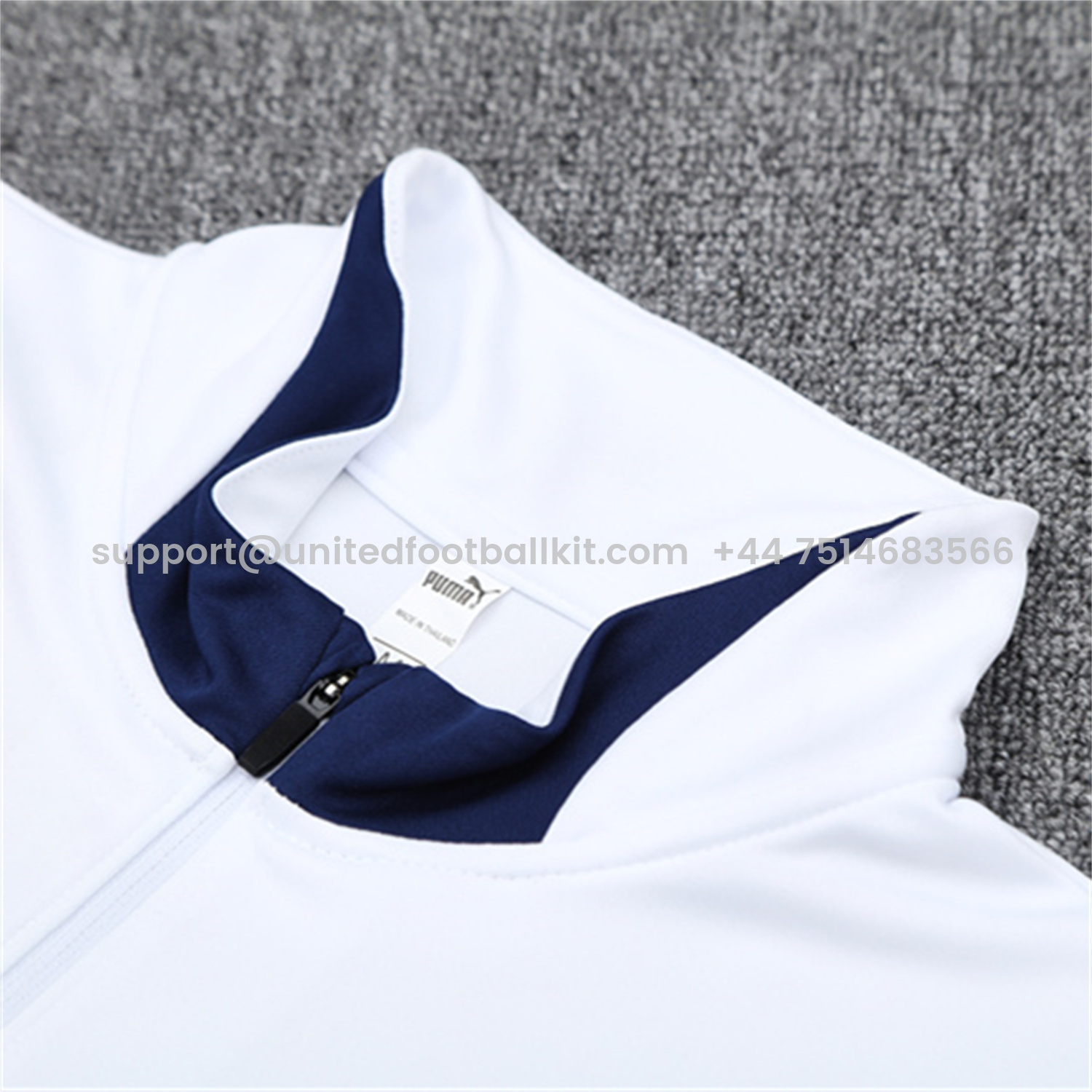 Unitedfootballkit.com | Portugal 25-26 Kids Long Sleeve Training Set - White -Customize Name, Number and Patch | Worldwide Shipping