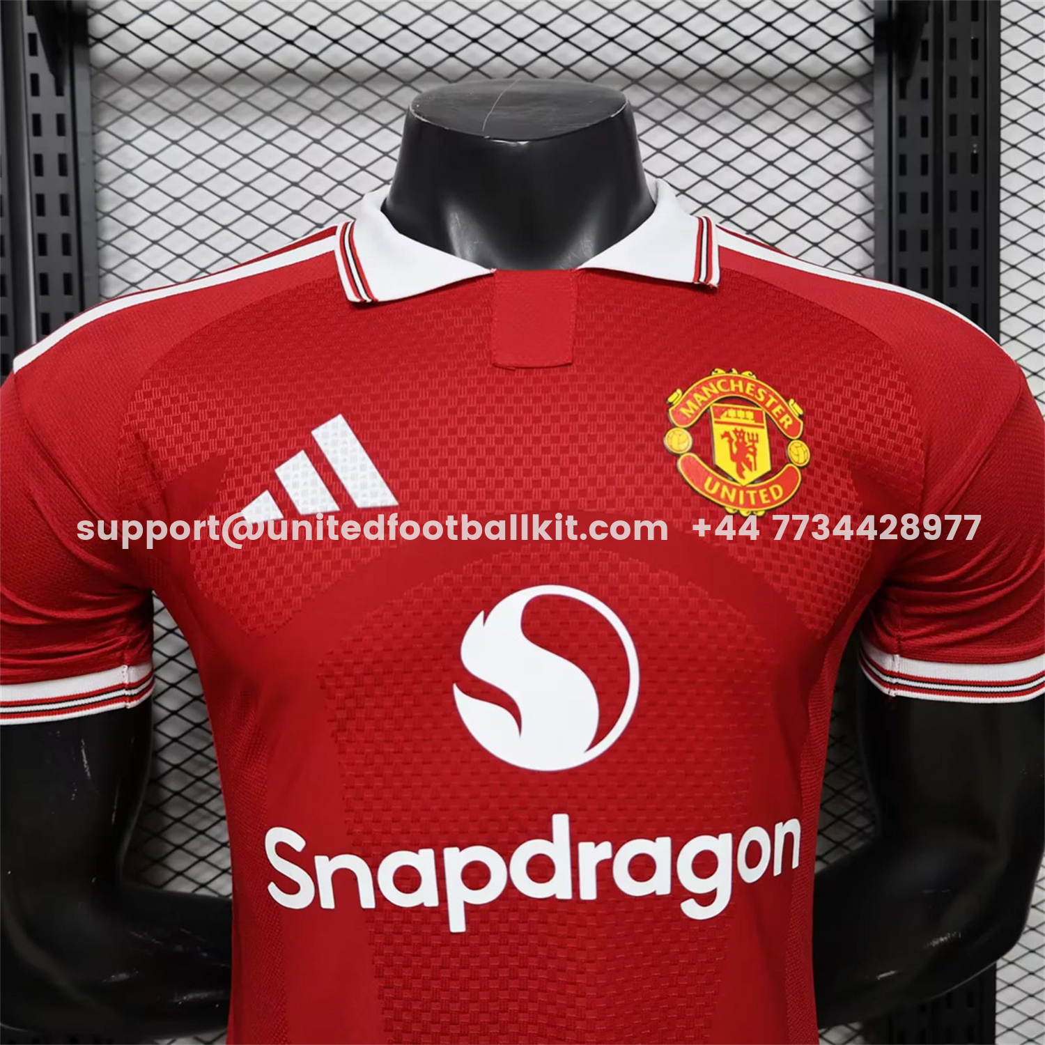 Unitedfootballkit.com | Manchester United 26-27 Home Jersey - Player Version -Customize Name, Number and Patch | Worldwide Shipping