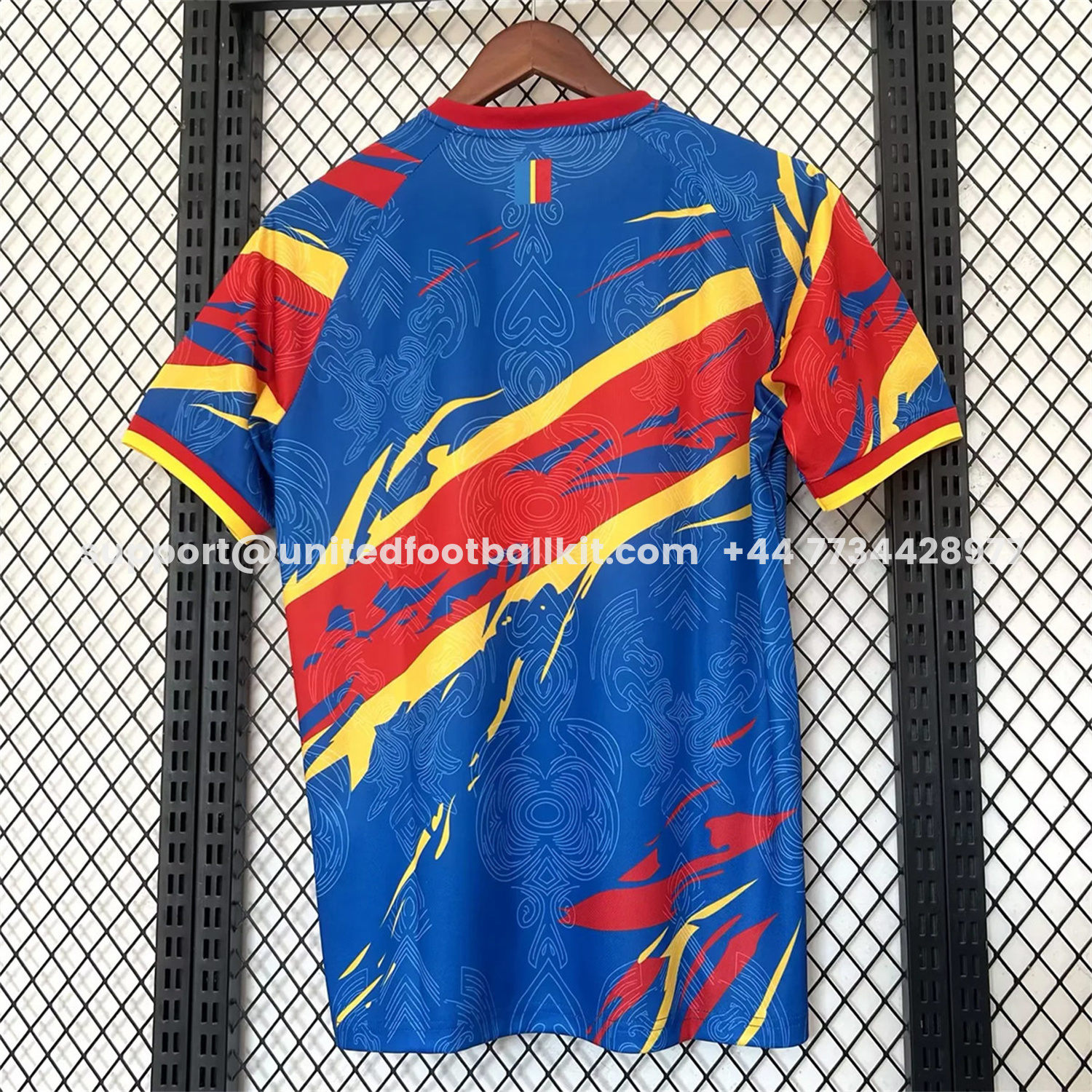 Unitedfootballkit.com | Congo 2026 Blue And Red Special Jersey - Fans Version -Customize Name, Number and Patch | Worldwide Shipping