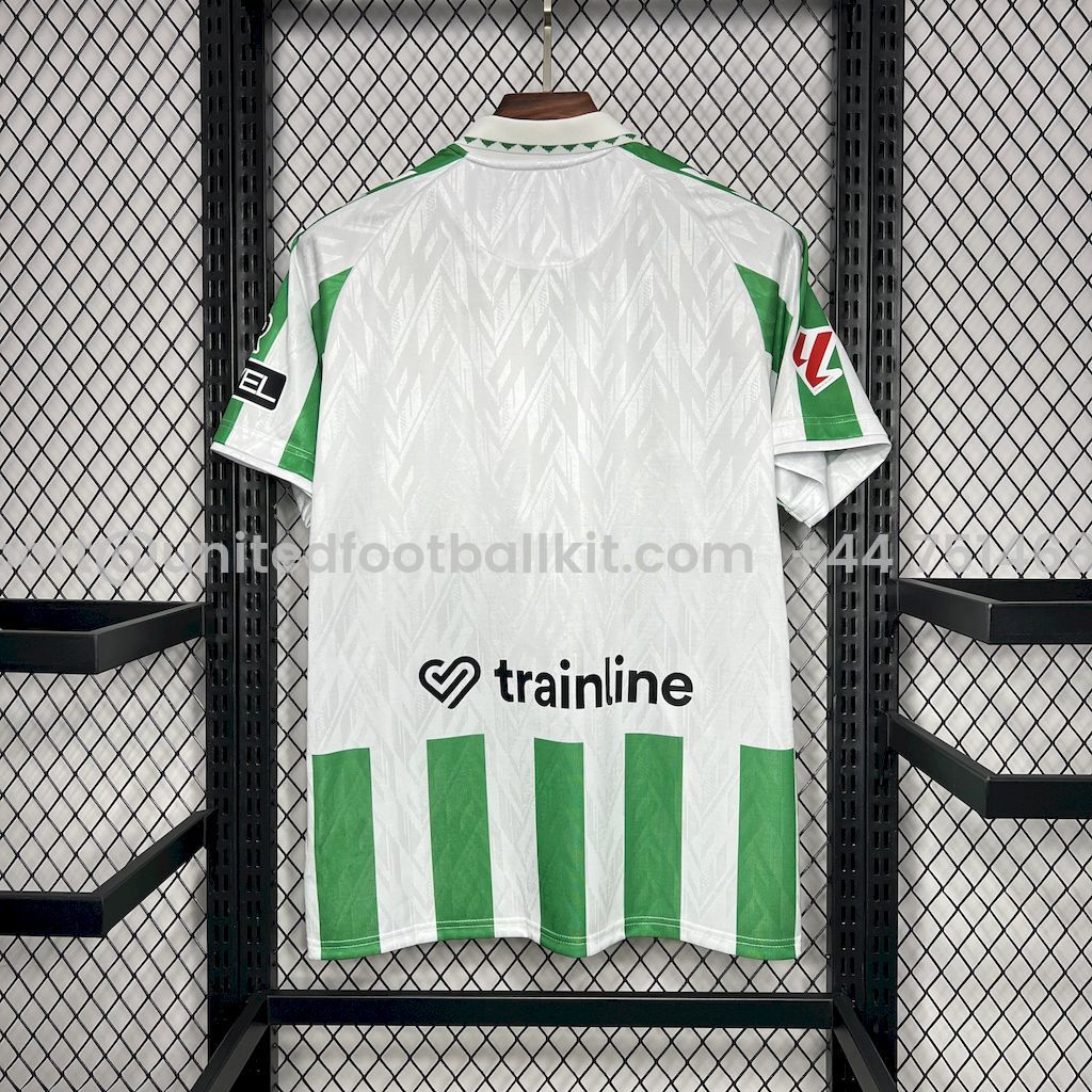 Unitedfootballkit.com | Real Betis 24-25 Home Stadium Jersey with New Sponsor - Fans Version -Customize Name, Number and Patch | Worldwide Shipping