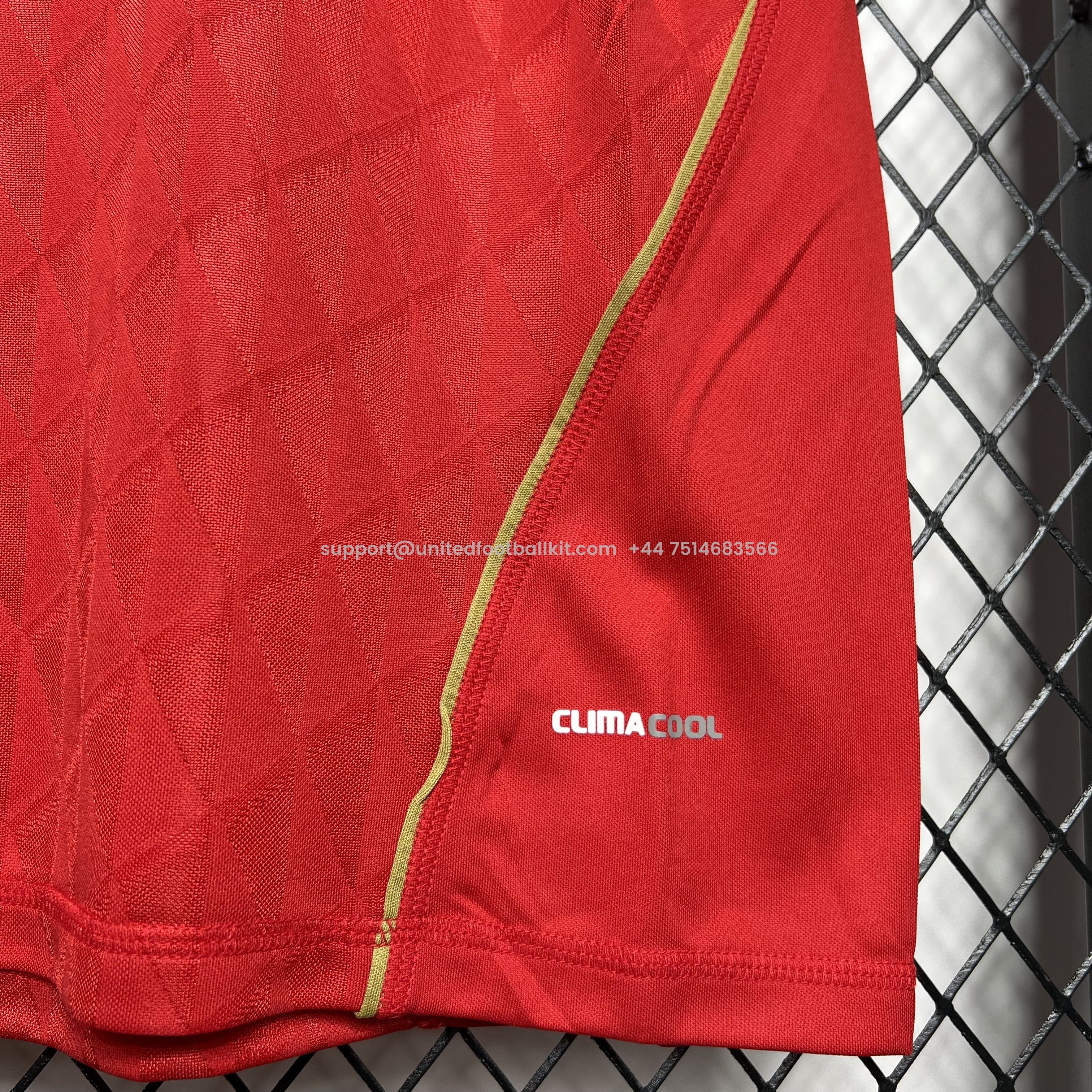 Unitedfootballkit.com | Retro Liver.pool 2010-11 Home Stadium Jersey -Customize Name, Number and Patch | Worldwide Shipping