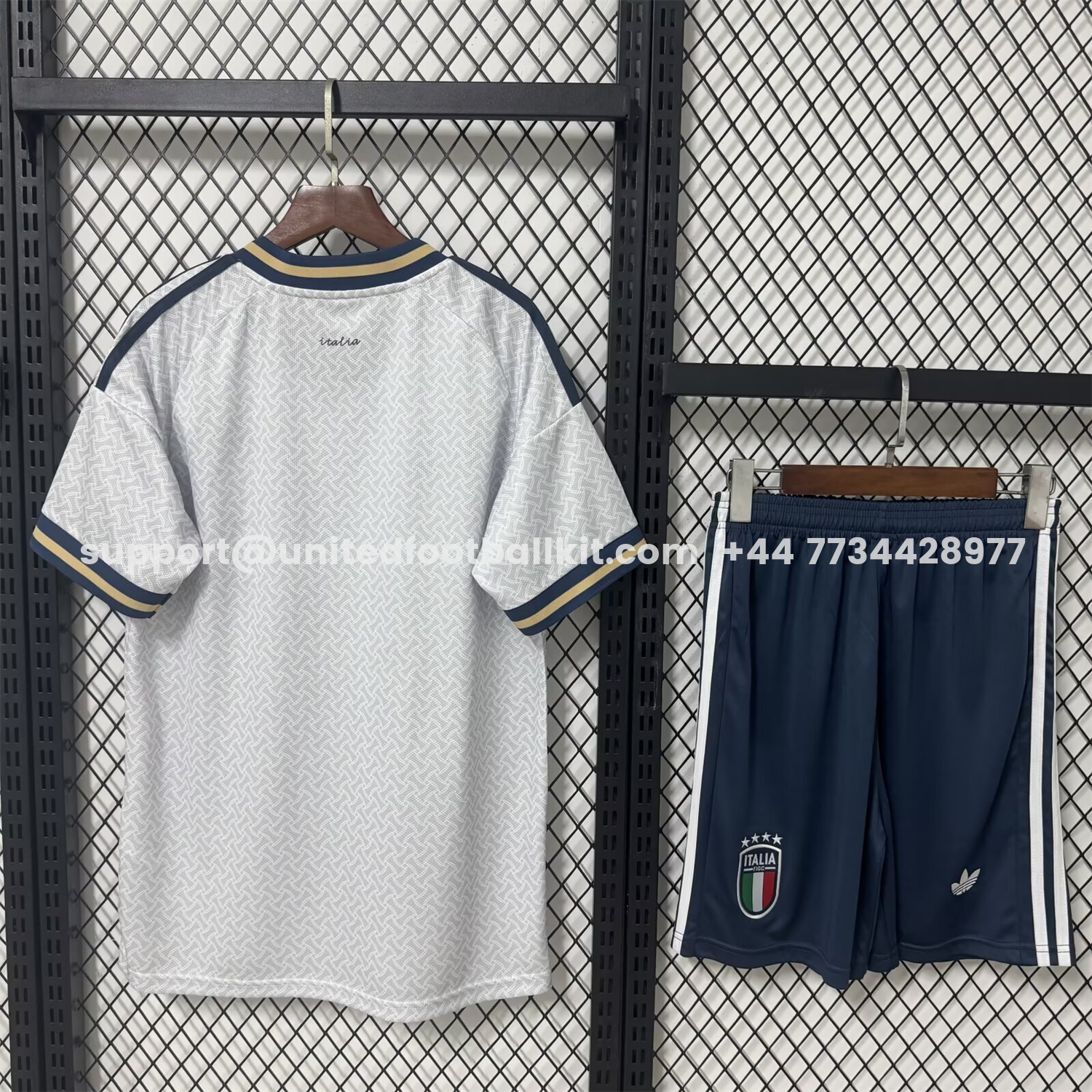 Unitedfootballkit.com | Italy 2026 Away Kids Kit -Customize Name, Number and Patch | Worldwide Shipping
