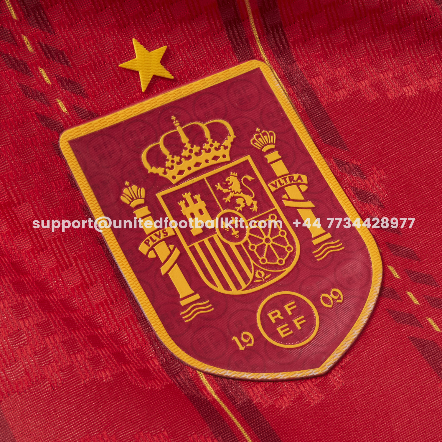 Unitedfootballkit.com | Spain 2026 Home Long Sleeves Jersey - Player Version -Customize Name, Number and Patch | Worldwide Shipping