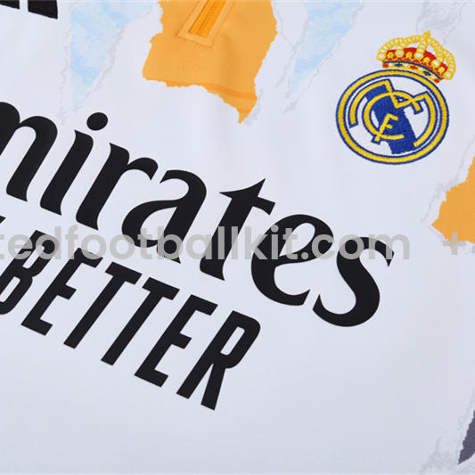 Unitedfootballkit.com | Real Madrid 2025 Long Sleeve Training Set - Three Color Mixing -Customize Name, Number and Patch | Worldwide Shipping