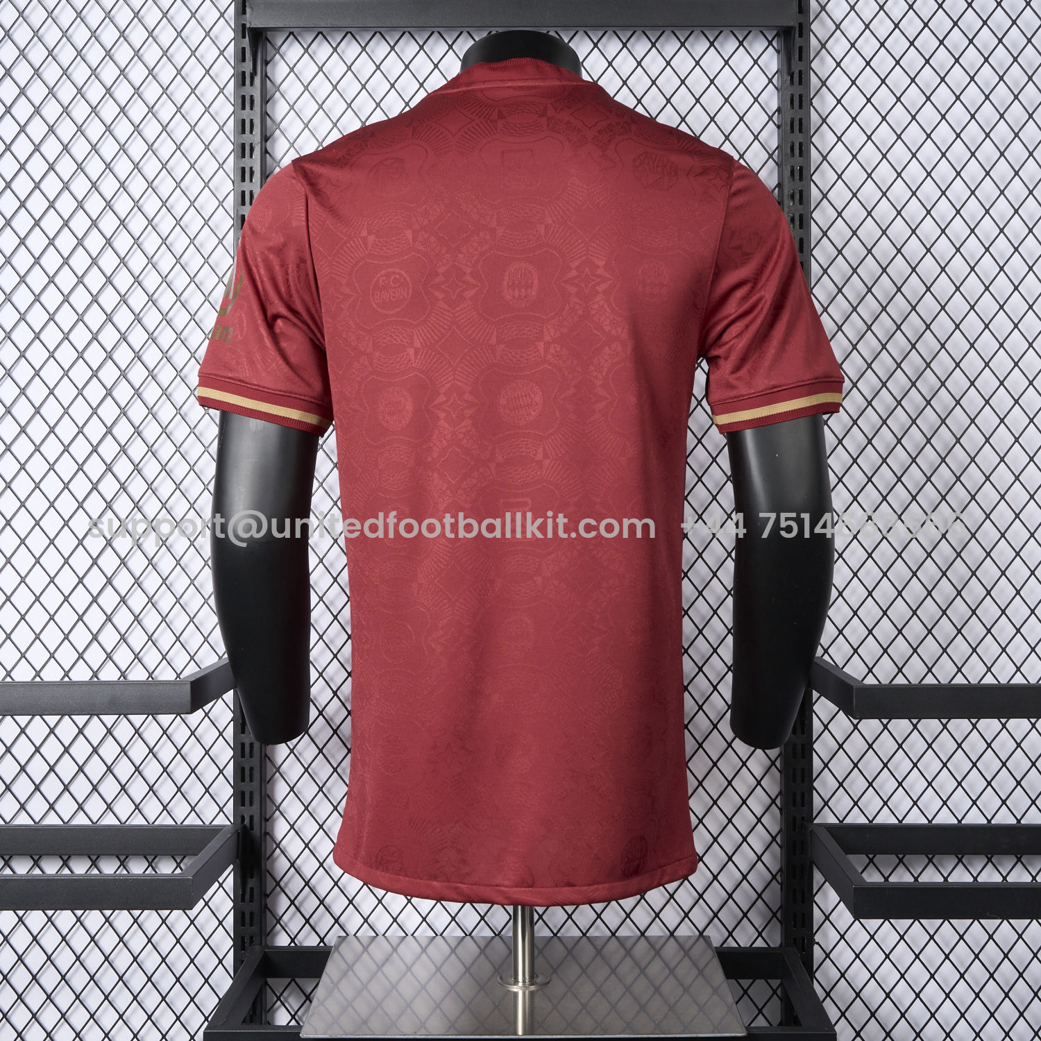 Unitedfootballkit.com | Bayern Munich 2025 125th Anniversary Jersey - Player Version -Customize Name, Number and Patch | Worldwide Shipping