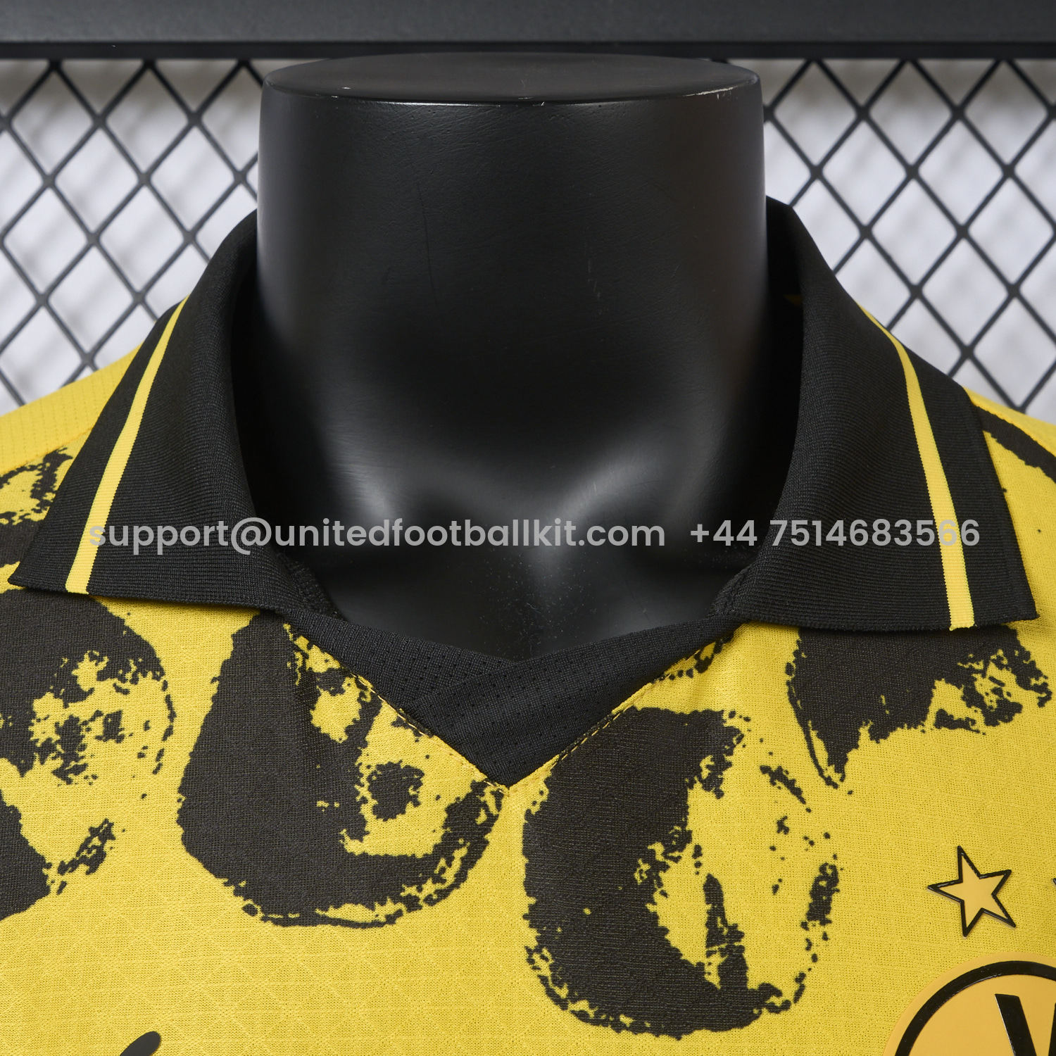Unitedfootballkit.com | Dortmund 2025 Club World Cup Home Jersey With Chest Sponsor - Player Version -Customize Name, Number and Patch | Worldwide Shipping