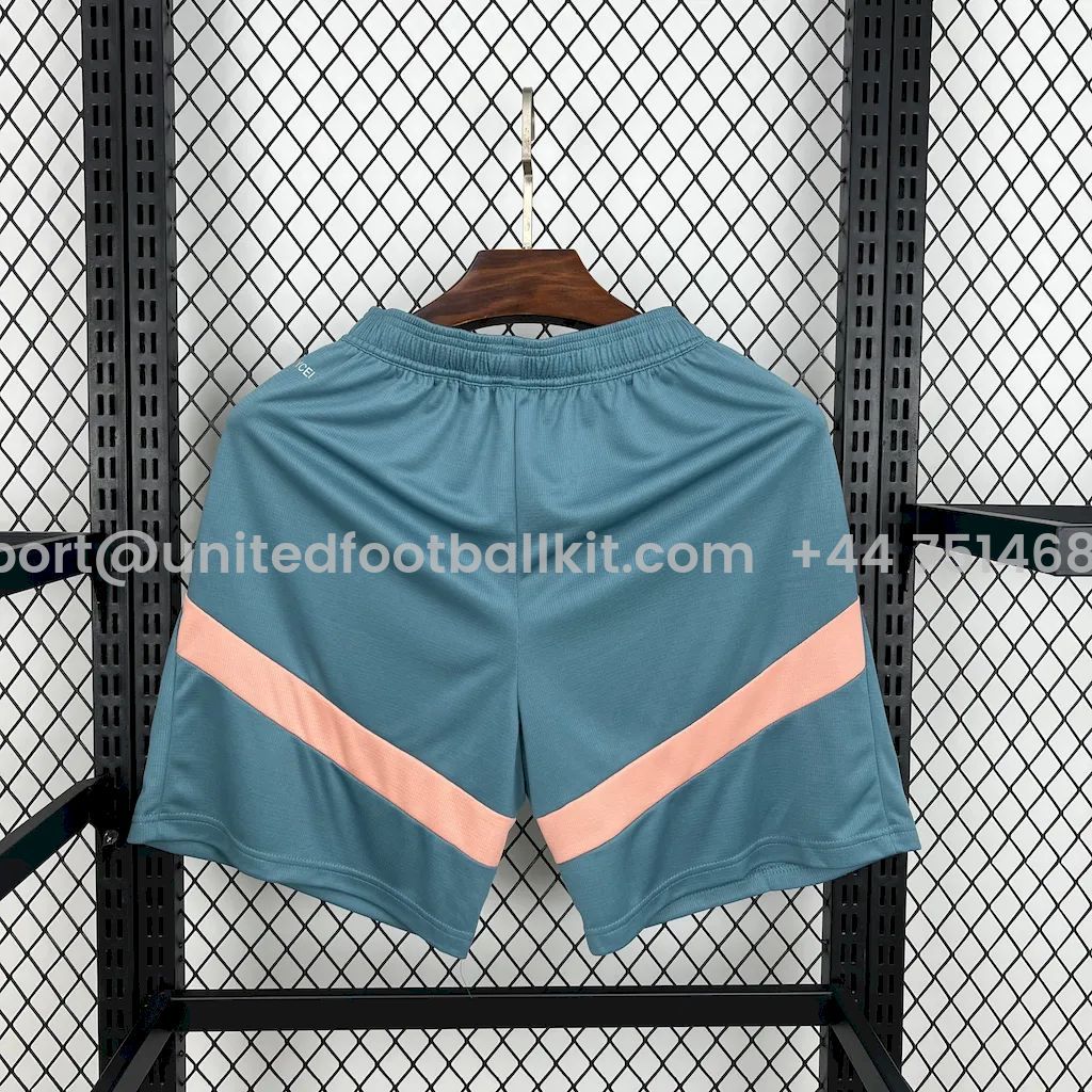 Unitedfootballkit.com | Manchester City 24-25 Fourth Shorts - Fans Version -Customize Name, Number and Patch | Worldwide Shipping