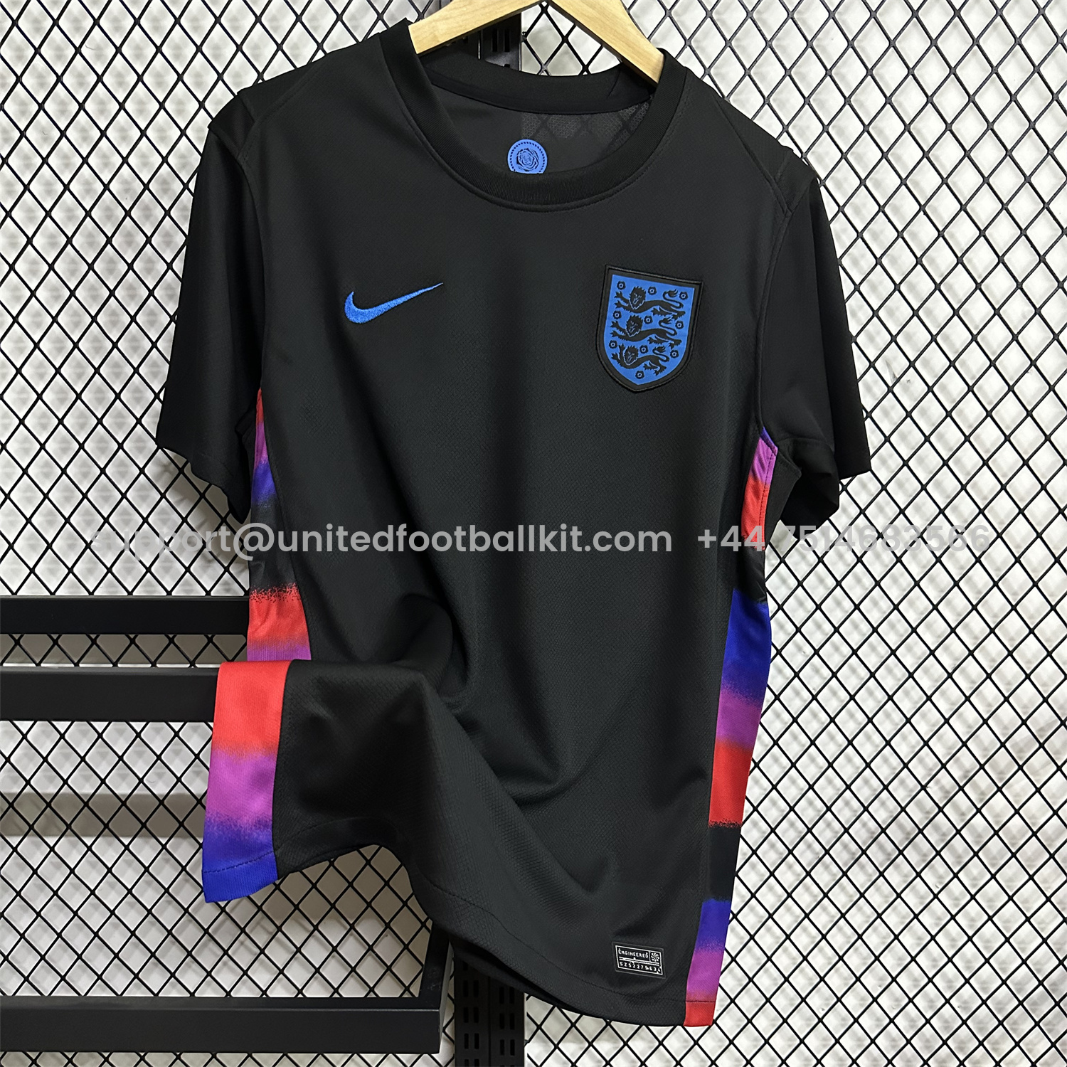 Unitedfootballkit.com | England 2025 Women's Team Away Jersey - Men's Fans Version -Customize Name, Number and Patch | Worldwide Shipping