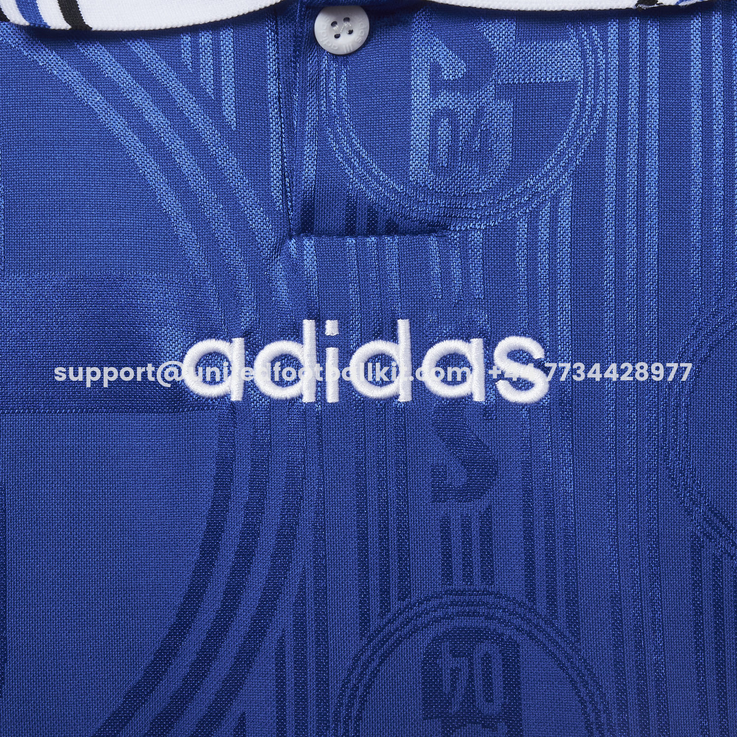 Unitedfootballkit.com | Retro Schalke 04 1996-97 Home Jersey -Customize Name, Number and Patch | Worldwide Shipping