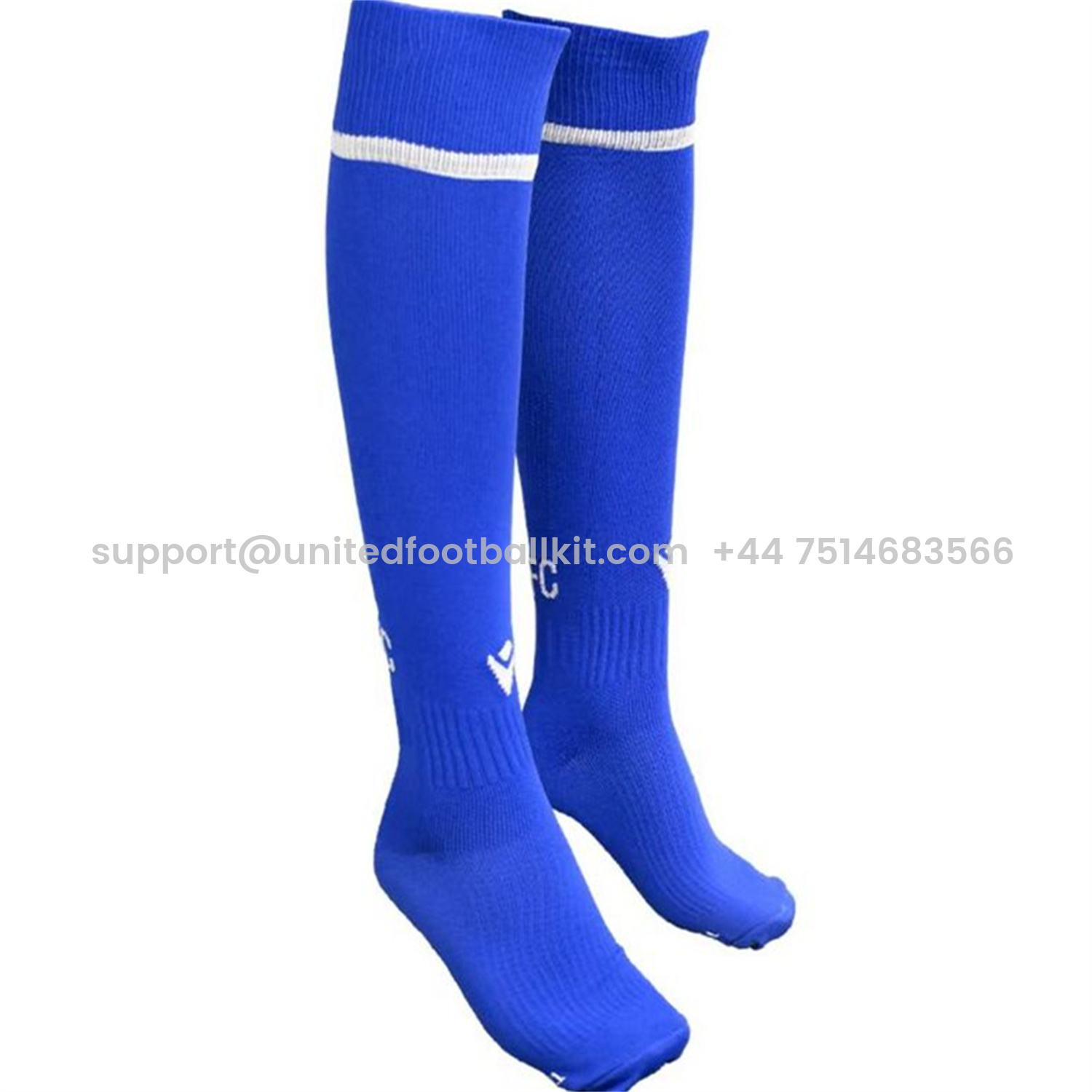 Unitedfootballkit.com | Sheffield 25-26 Home Socks - Blue -Customize Name, Number and Patch | Worldwide Shipping