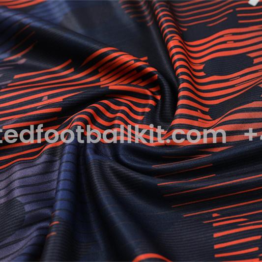 Unitedfootballkit.com | Marseille 24-25 Long Sleeve Training Set - Camo -Customize Name, Number and Patch | Worldwide Shipping