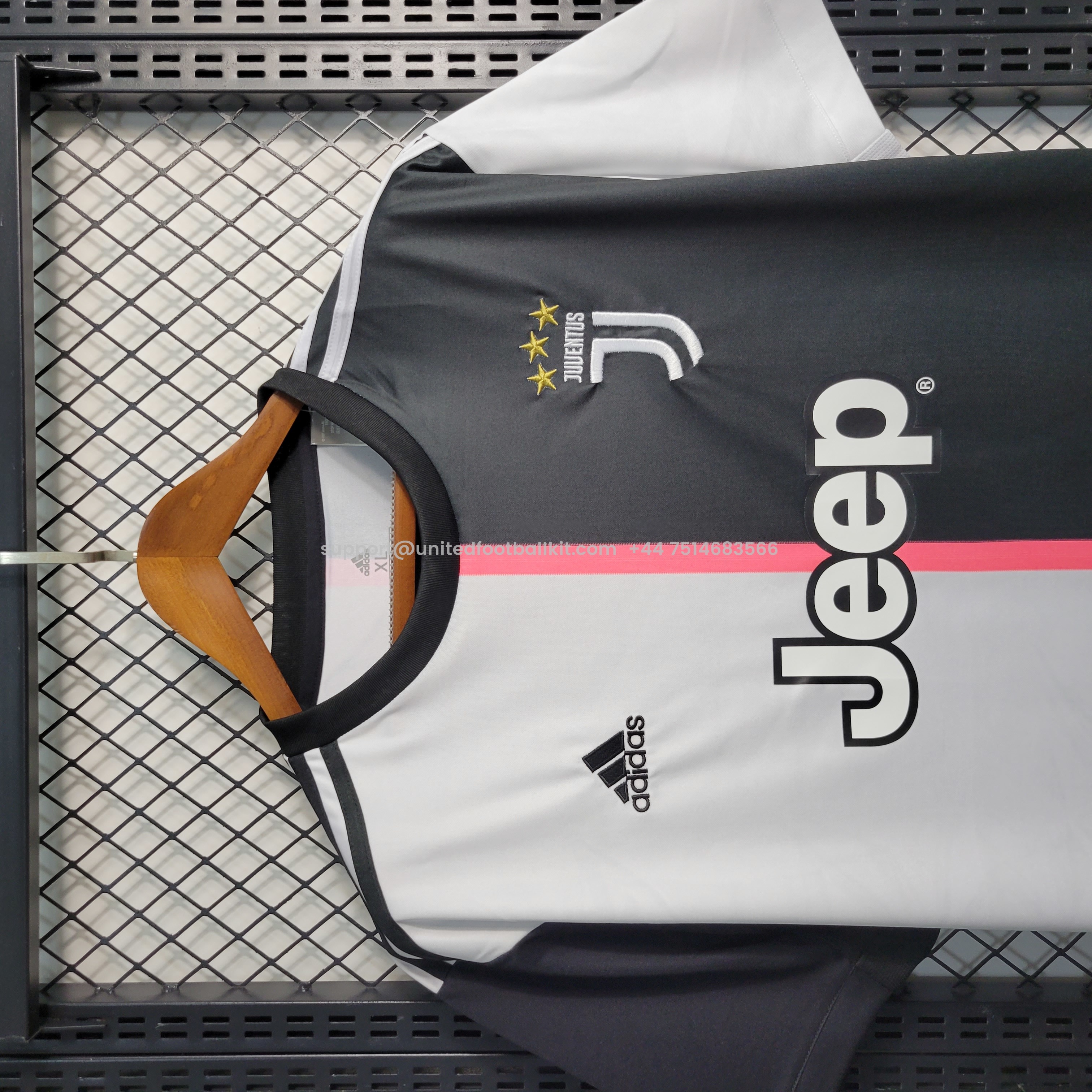 Unitedfootballkit.com | Retro Juventus 2019-20 Home Stadium Jersey -Customize Name, Number and Patch | Worldwide Shipping