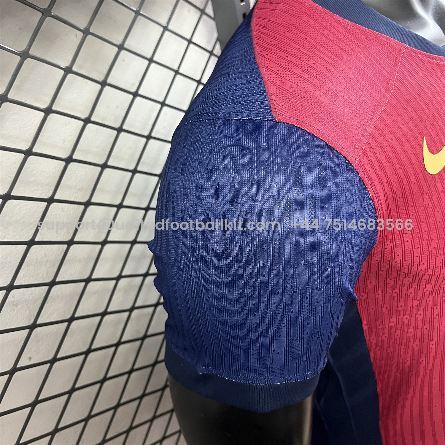 Unitedfootballkit.com | Barcelona x Travis Scott 24-25 Home Special Edition Jersey - Player Version -Customize Name, Number and Patch | Worldwide Shipping