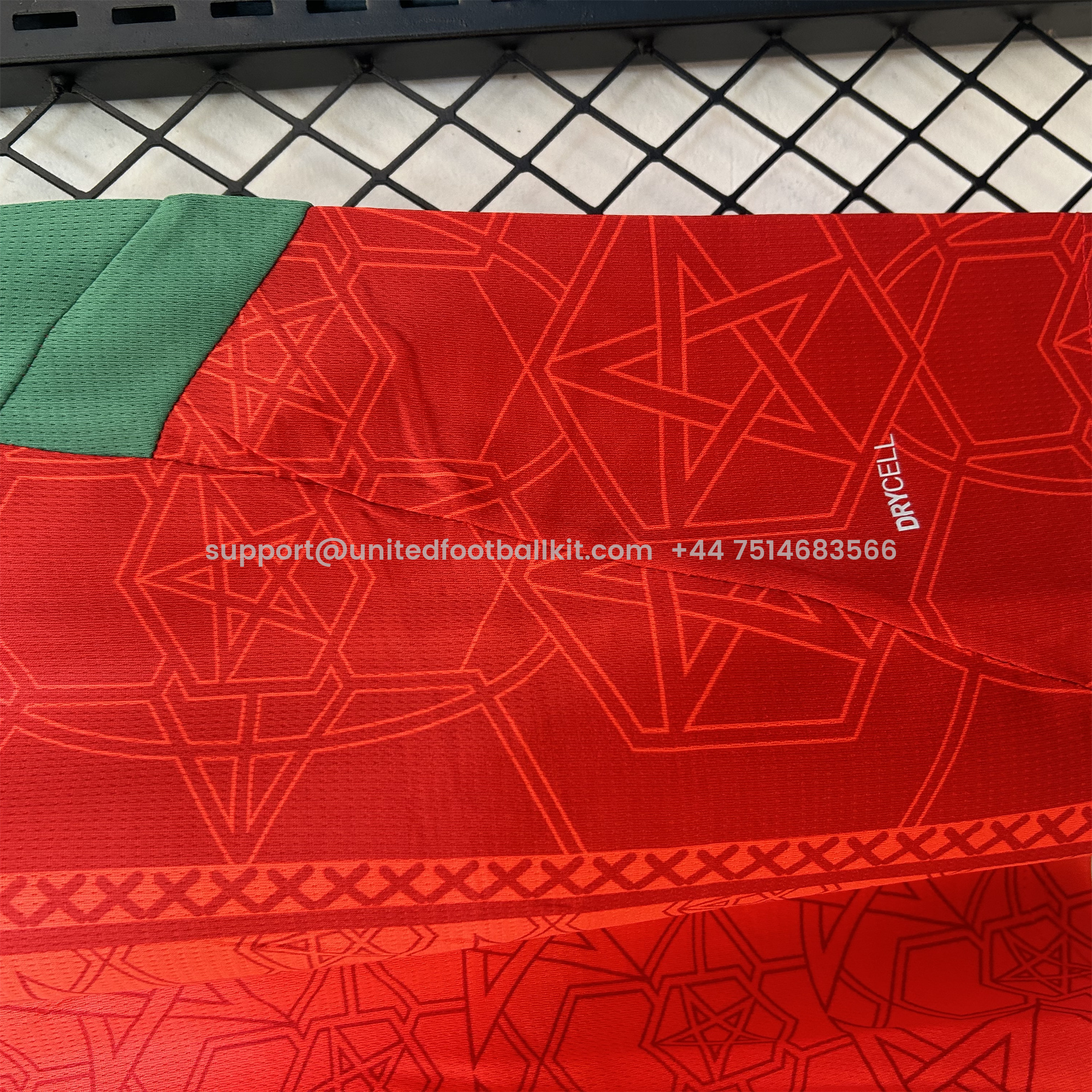 Unitedfootballkit.com | Morocco 24-25 Home Jersey - Fans Version -Customize Name, Number and Patch | Worldwide Shipping