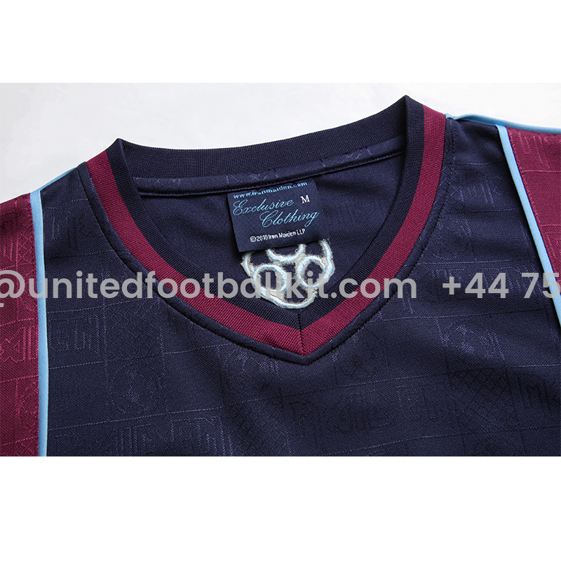 Unitedfootballkit.com | Retro Iron Maiden 2011 Home Stadium Jersey -Customize Name, Number and Patch | Worldwide Shipping