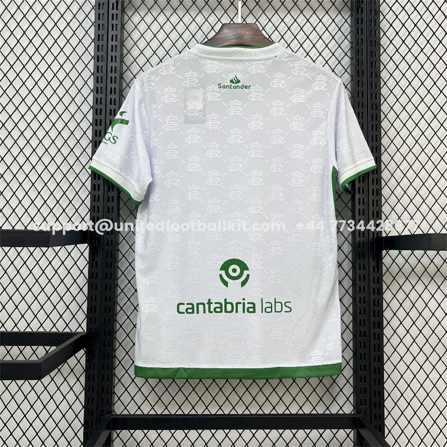 Unitedfootballkit.com | Racing de Santander 25-26 Home Jersey - Fans Version -Customize Name, Number and Patch | Worldwide Shipping