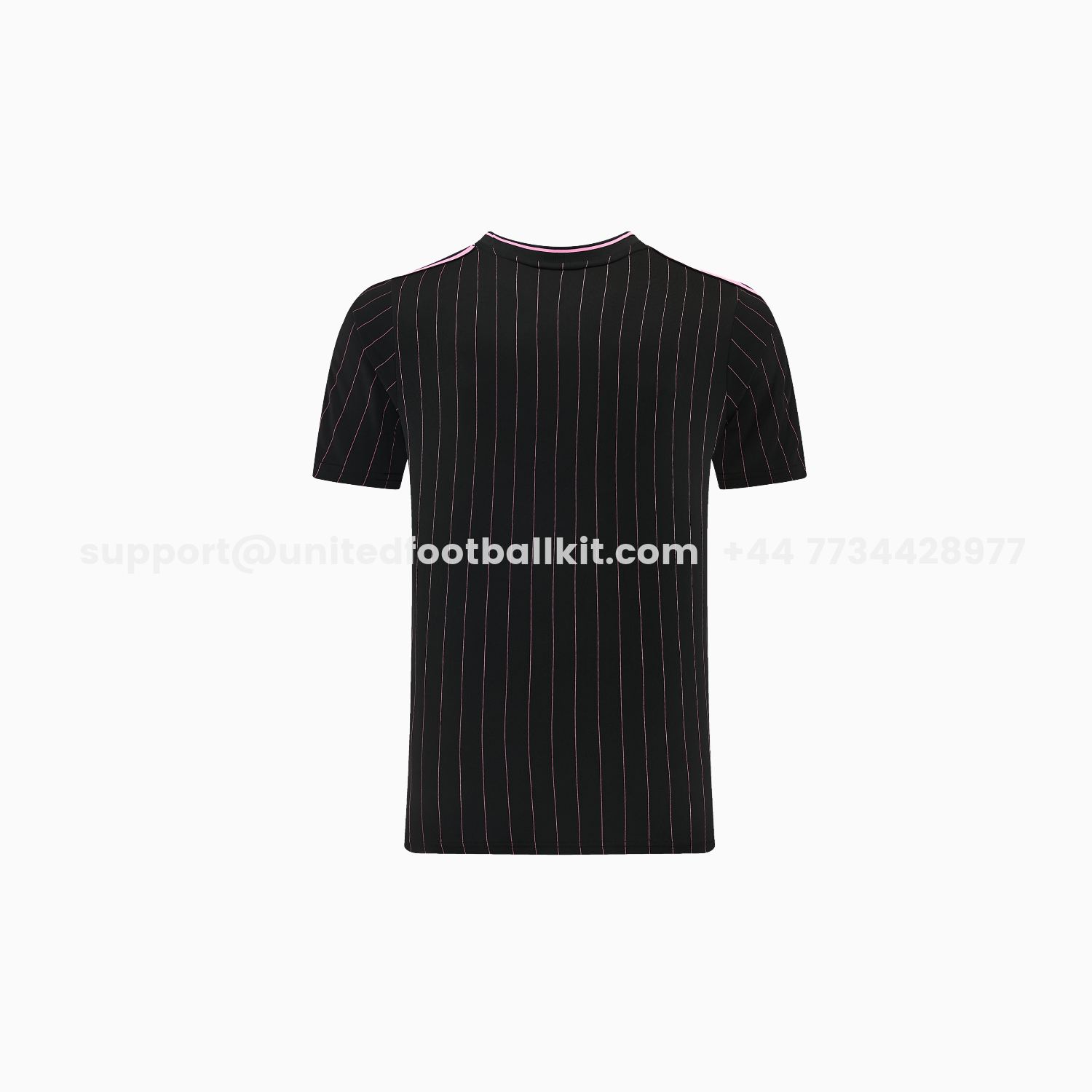 Unitedfootballkit.com | Juventus 26-27 Short-Sleeve Training Set - Pink Lines Black Top & Shorts -Customize Name, Number and Patch | Worldwide Shipping