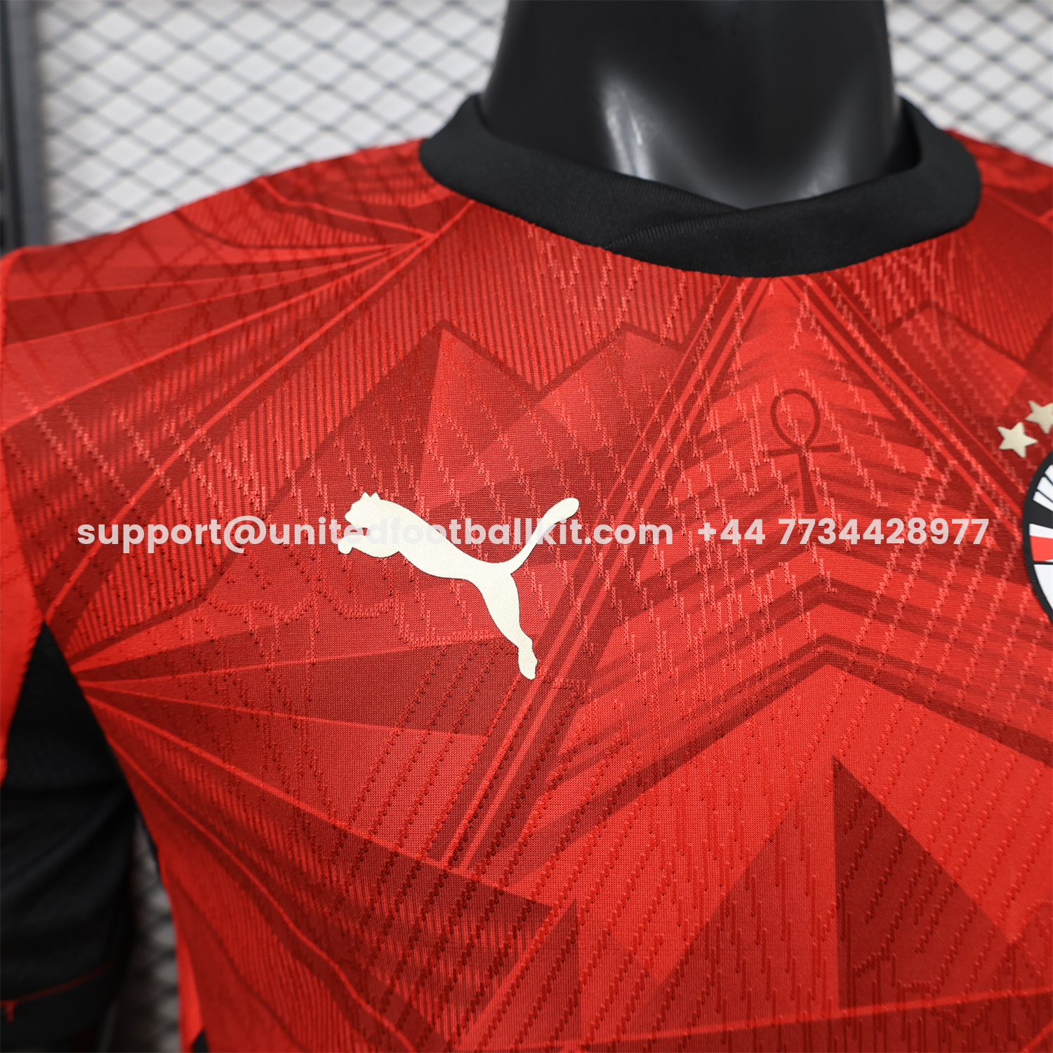 Unitedfootballkit.com | Egypt 2026 Home Jersey - Player Version -Customize Name, Number and Patch | Worldwide Shipping