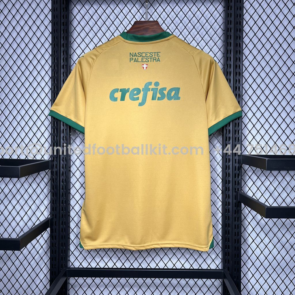 Unitedfootballkit.com | Palmeiras 24-25 Third Jersey - Fans Version -Customize Name, Number and Patch | Worldwide Shipping
