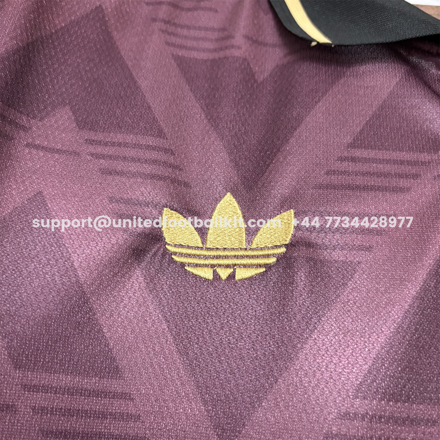 Unitedfootballkit.com | Arsenal 26-27 Yellow Sponsors Wine Red Special Jersey - Fans Version -Customize Name, Number and Patch | Worldwide Shipping