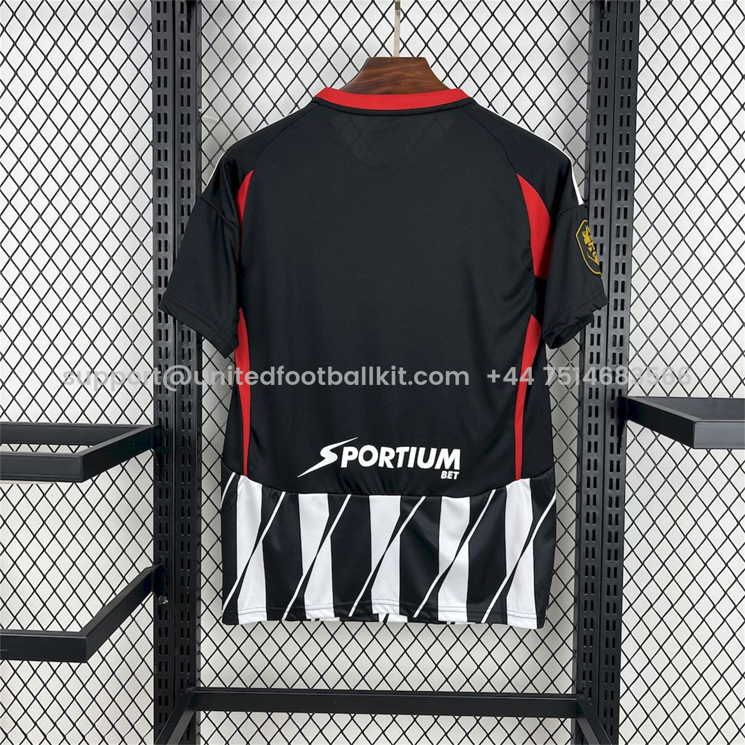Unitedfootballkit.com | Club de Cuervos 25-26 Home Jersey - Fans Version -Customize Name, Number and Patch | Worldwide Shipping
