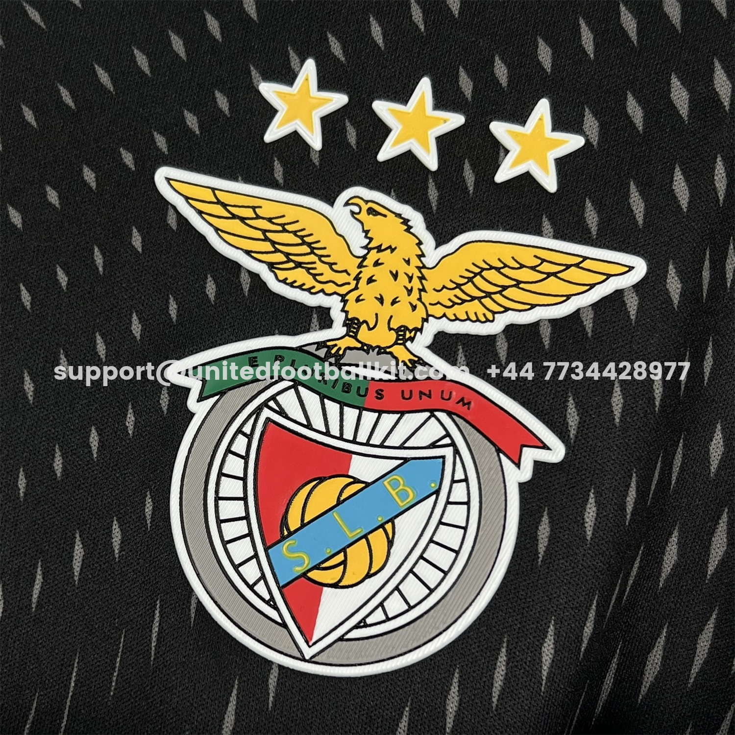 Unitedfootballkit.com | Benfica 25-26 Black Goalkeeper Jersey - Fans Version -Customize Name, Number and Patch | Worldwide Shipping
