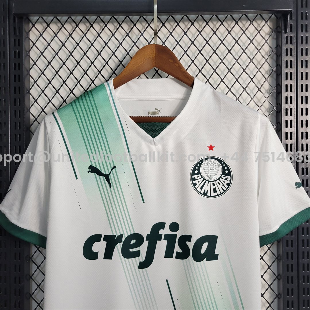 Unitedfootballkit.com | Palmeiras 2023 Away Stadium Jersey - Fans Version -Customize Name, Number and Patch | Worldwide Shipping