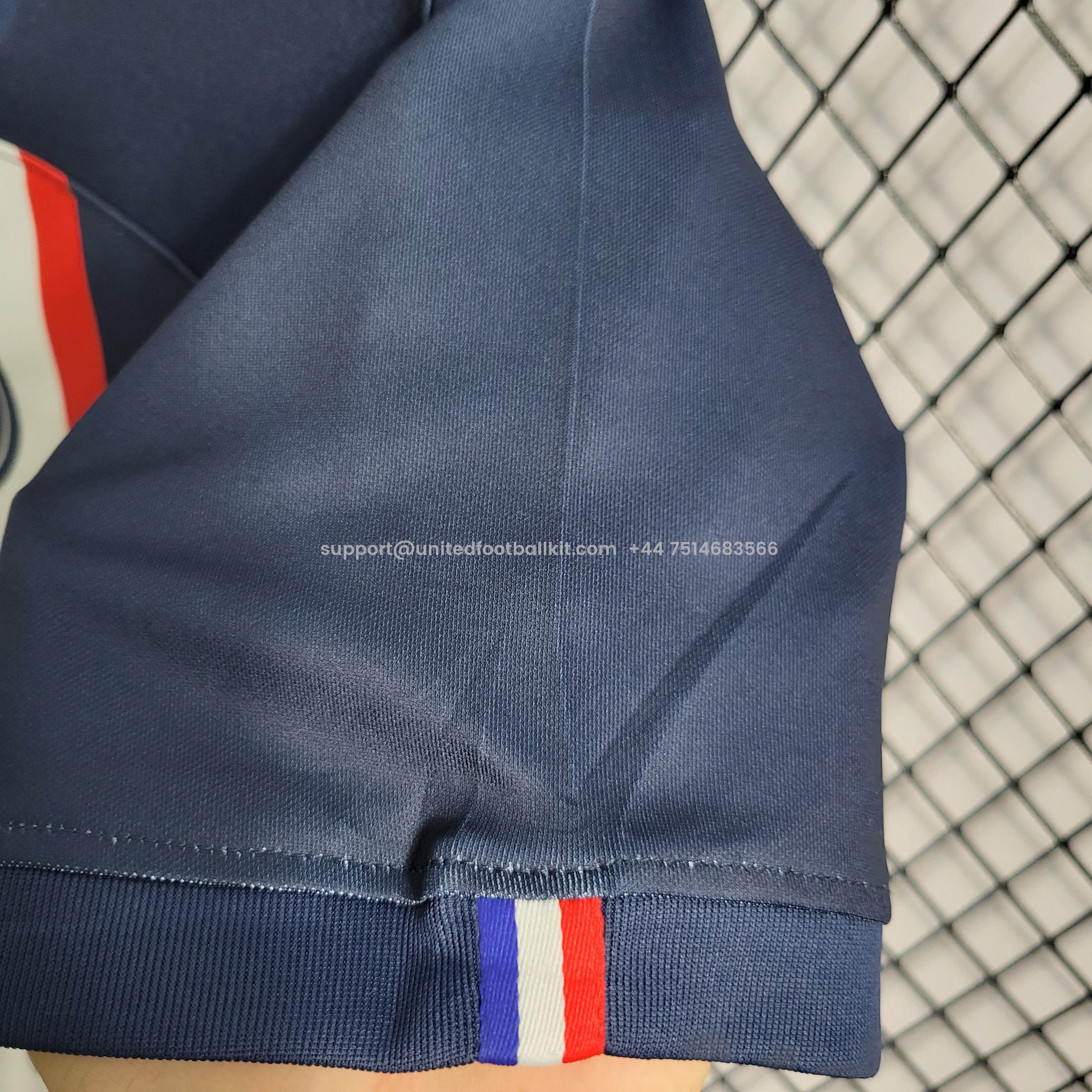 Unitedfootballkit.com | Retro Paris Saint-Germain PSG 2022-23 Home Jersey -Customize Name, Number and Patch | Worldwide Shipping