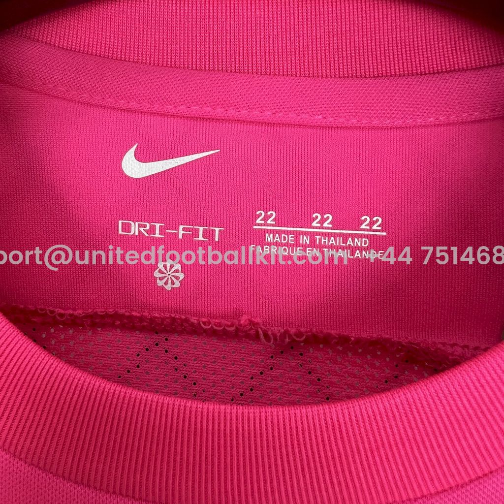 Unitedfootballkit.com | Sporting CP Portugal 24-25 Pink October Kids Kit -Customize Name, Number and Patch | Worldwide Shipping