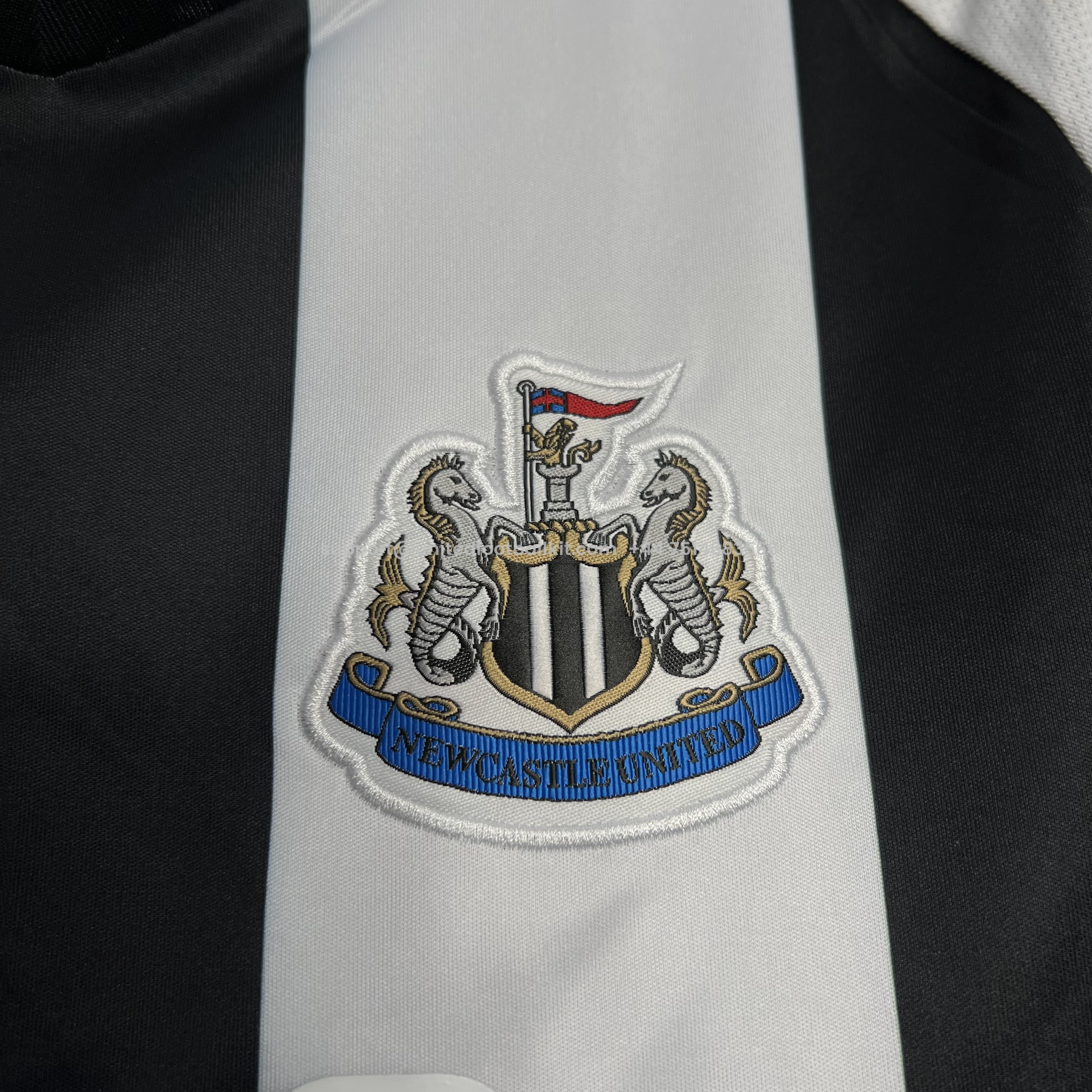Unitedfootballkit.com | Newcastle United 24-25 Home Stadium Jersey - Fans Version -Customize Name, Number and Patch | Worldwide Shipping