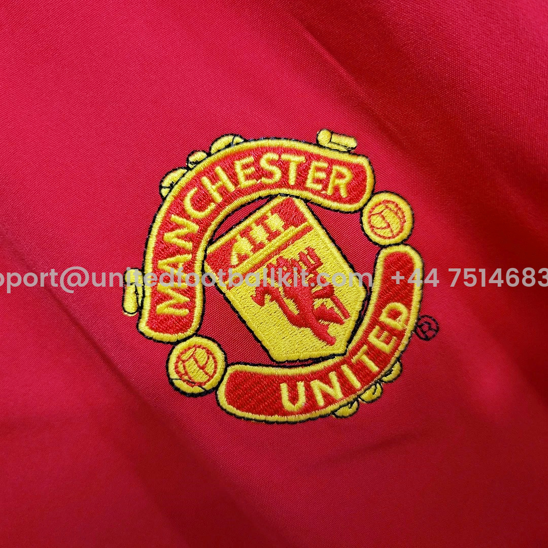 Unitedfootballkit.com | Retro Manchester United 02-04 Home Long Sleeve Jersey -Customize Name, Number and Patch | Worldwide Shipping