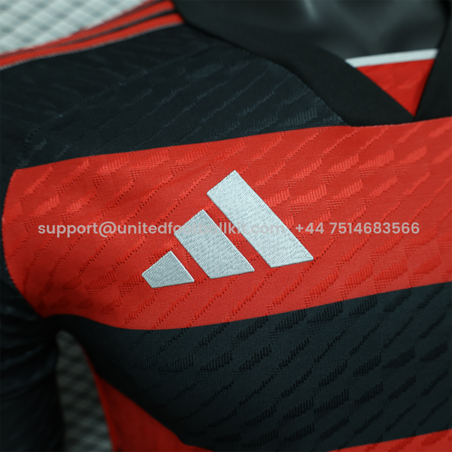 Unitedfootballkit.com | Flamengo 25-26 Home Jersey with Sponsors - Player Version -Customize Name, Number and Patch | Worldwide Shipping