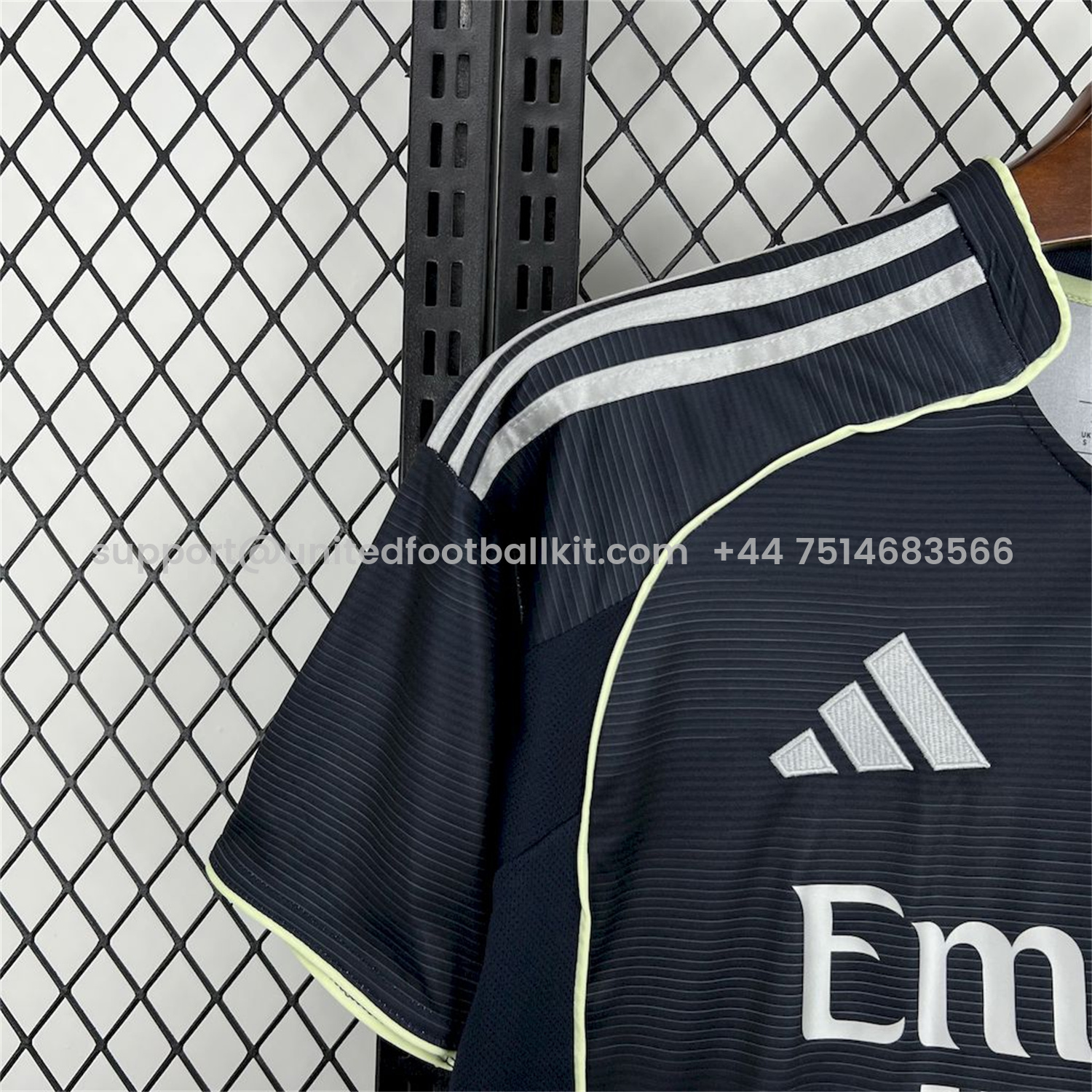 Unitedfootballkit.com | Real Madrid 25-26 Away Jersey - Fans Version -Customize Name, Number and Patch | Worldwide Shipping