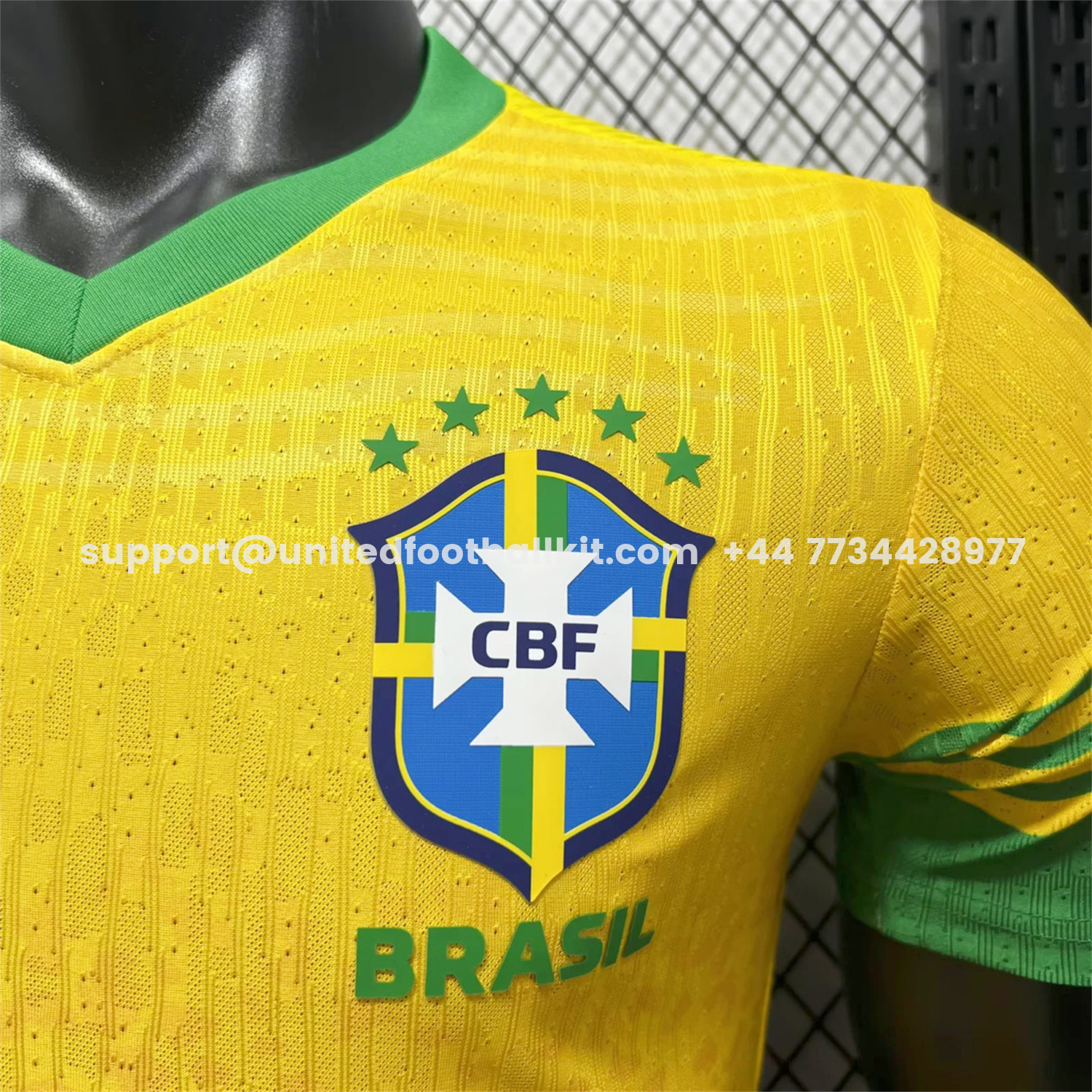 Unitedfootballkit.com | Brazil 2026 Yellow Colors Special Jersey - Player Version -Customize Name, Number and Patch | Worldwide Shipping