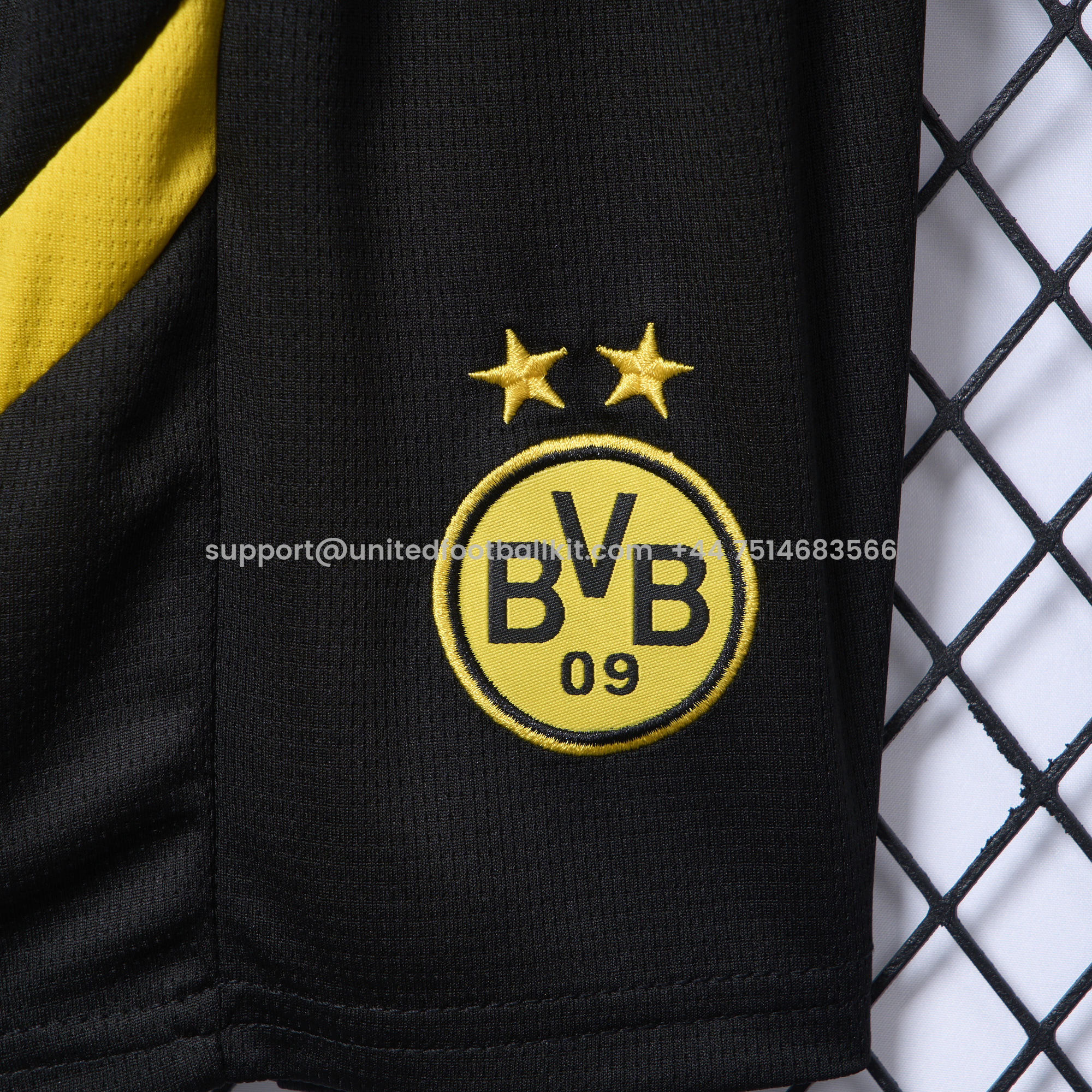 Unitedfootballkit.com | Dortmund 24-25 Cup Edition Kids Kit -Customize Name, Number and Patch | Worldwide Shipping