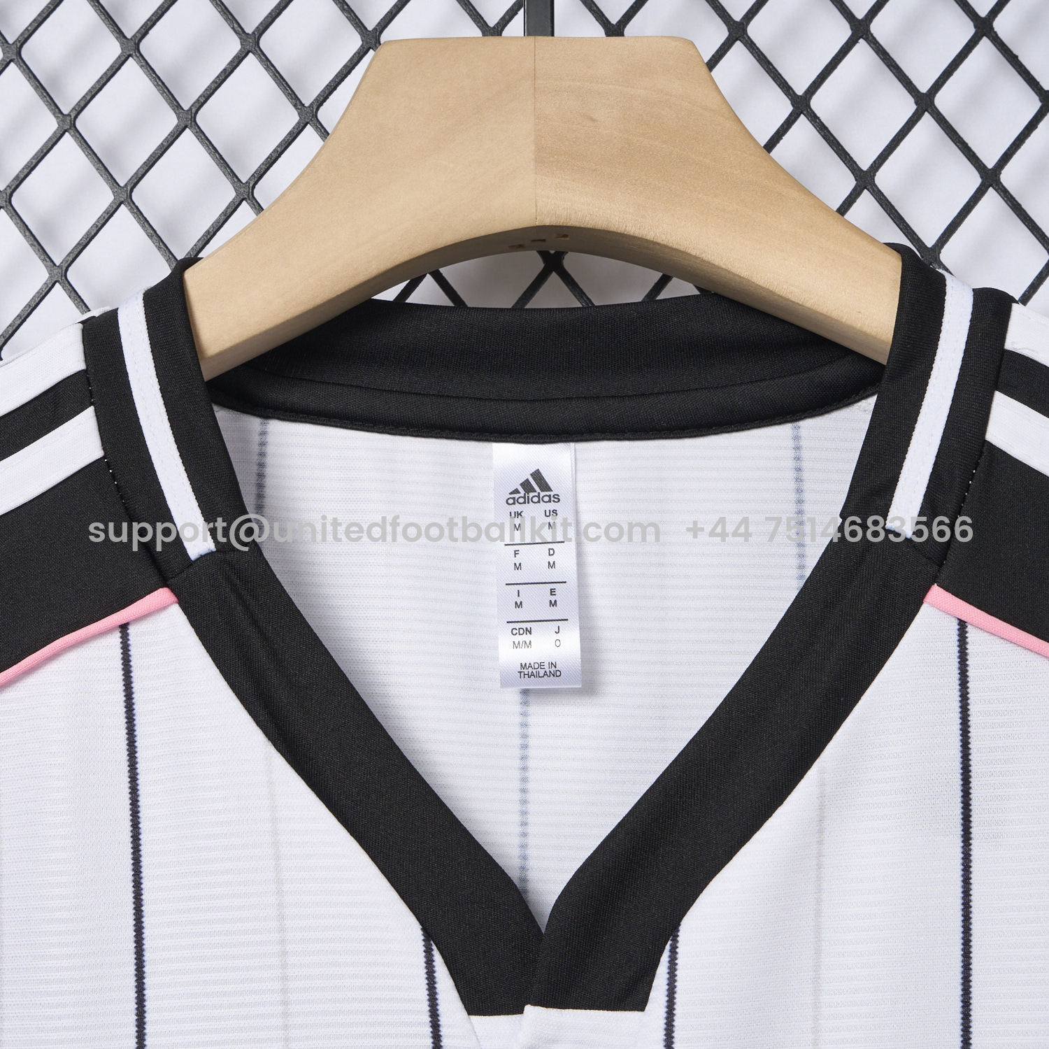 Unitedfootballkit.com | Juventus 25-26 White Baseball Jersey with Black Stripes -Customize Name, Number and Patch | Worldwide Shipping