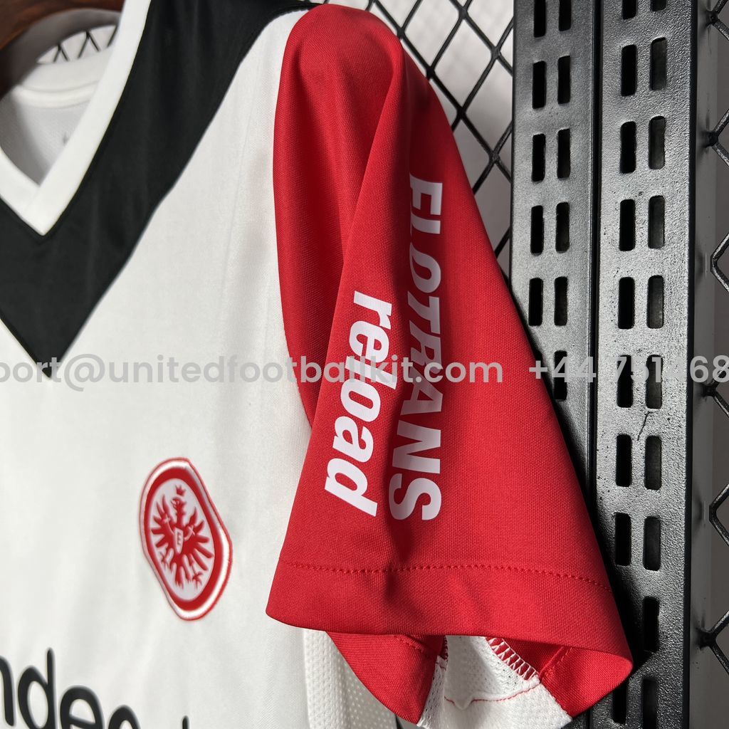 Unitedfootballkit.com | Frankfurt 24-25 Home Stadium Jersey - Fans Version -Customize Name, Number and Patch | Worldwide Shipping
