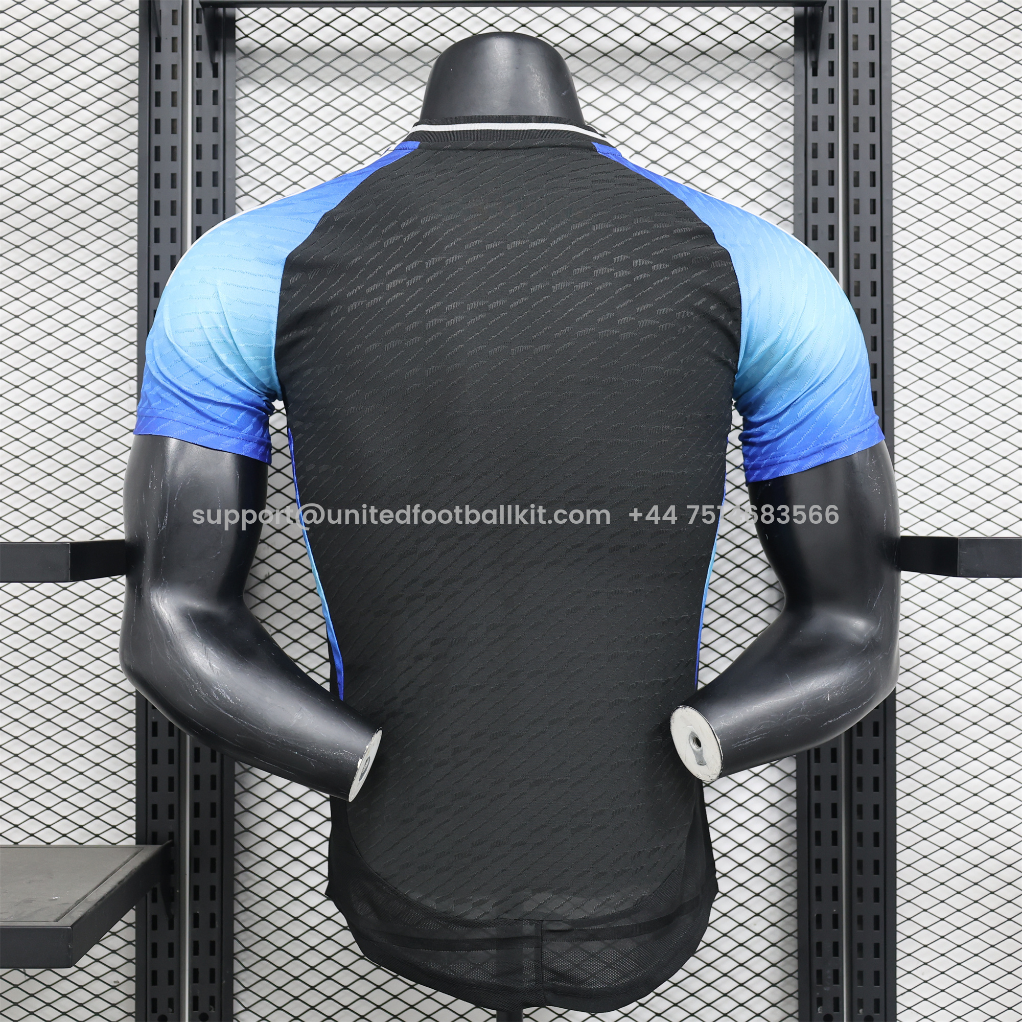 Unitedfootballkit.com | Real Madrid 24-25 Black Blue Special Edition Jersey - Player Version -Customize Name, Number and Patch | Worldwide Shipping