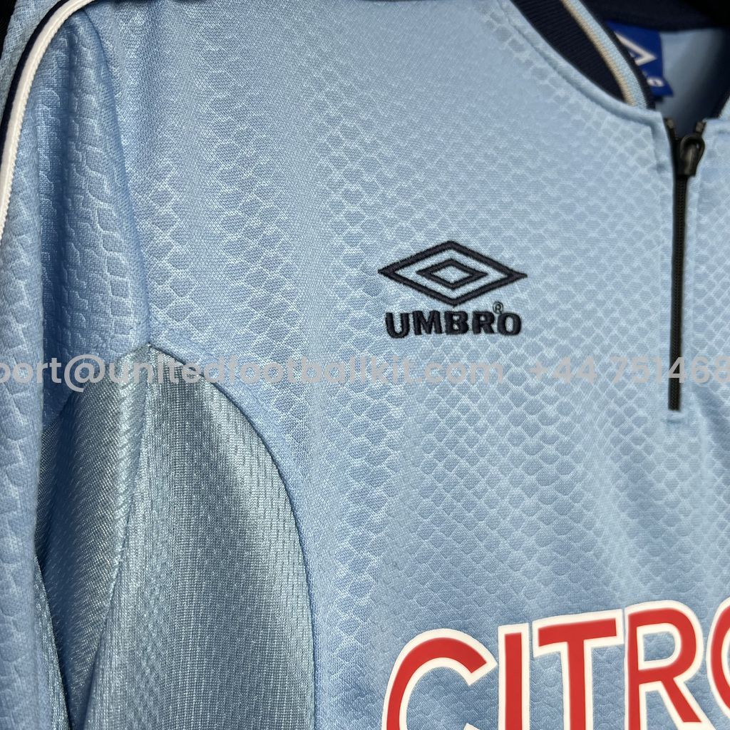 Unitedfootballkit.com | Retro Celta Vigo 1999-00 Home Stadium Jersey -Customize Name, Number and Patch | Worldwide Shipping