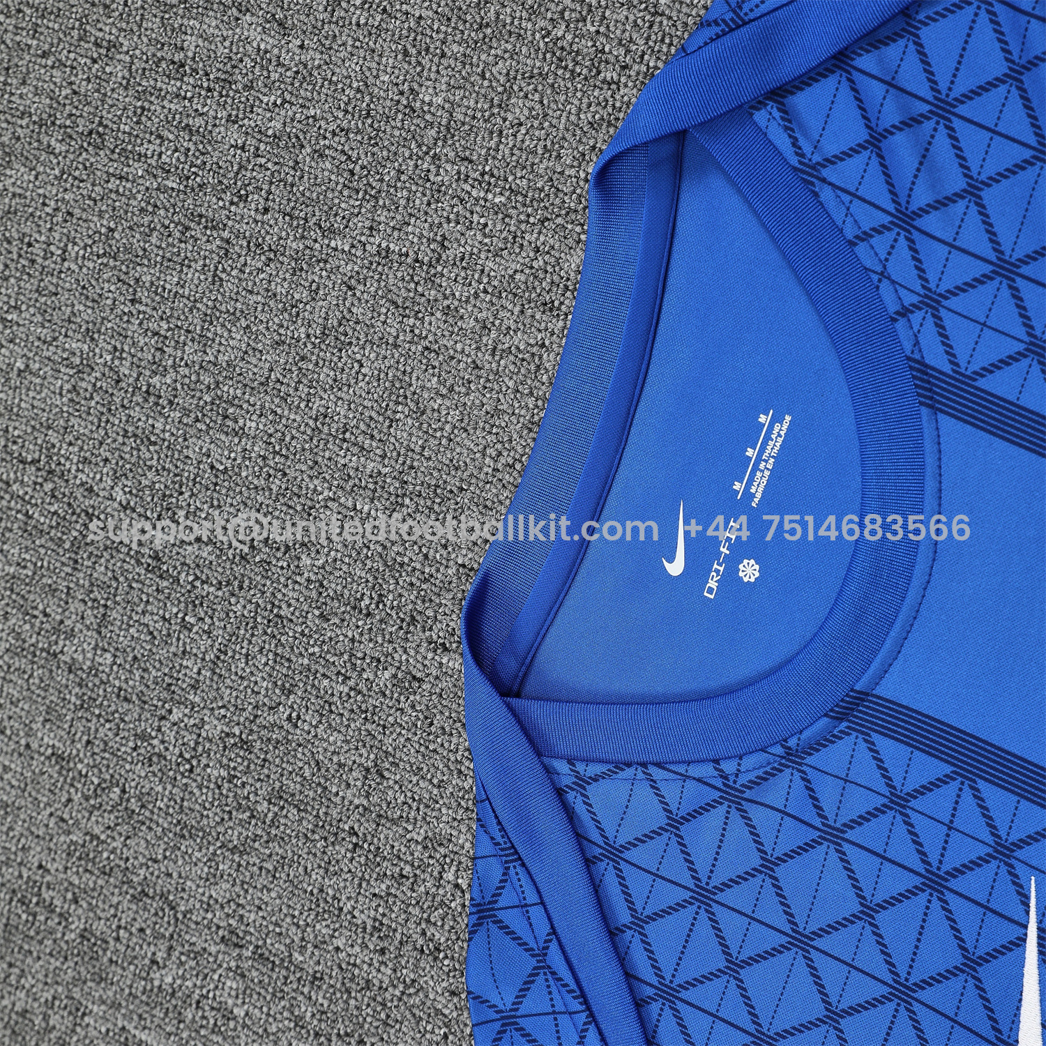 Unitedfootballkit.com | Paris Saint-Germain PSG 25-26 Short-Sleeve Training Set - Blue Top & Deep Blue Shorts -Customize Name, Number and Patch | Worldwide Shipping