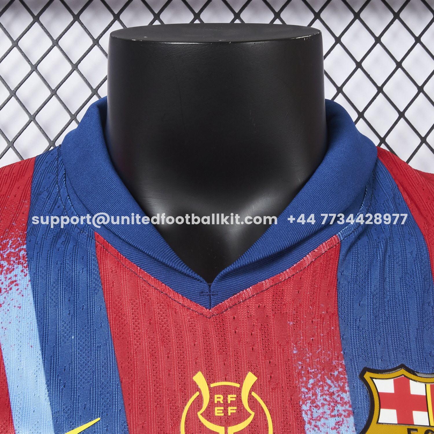 Unitedfootballkit.com | Barcelona 25-26 Supercopa De España Fourth Jersey - Player Version -Customize Name, Number and Patch | Worldwide Shipping