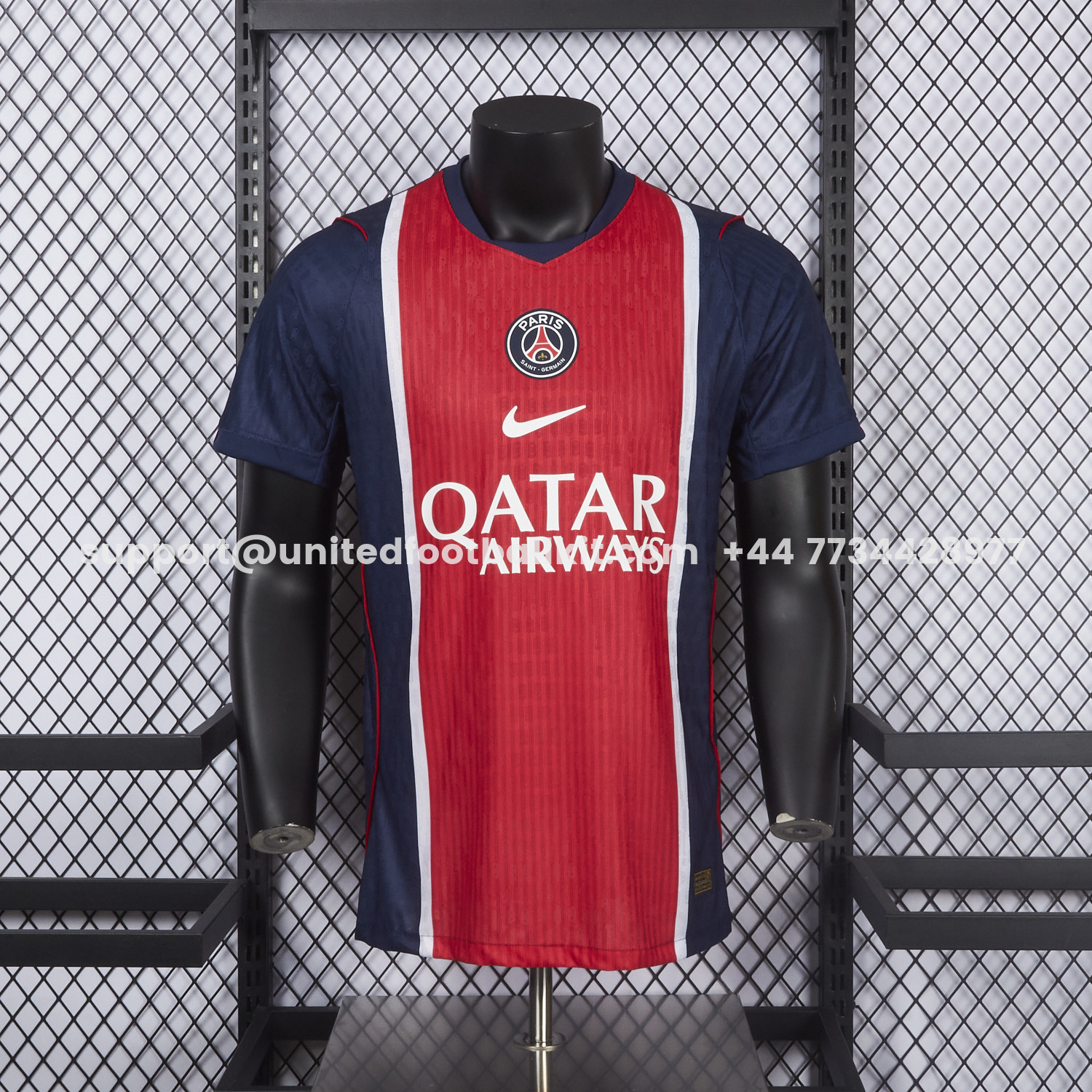 Unitedfootballkit.com | Paris Saint-Germain PSG 26-27 Home Jersey - Player Version -Customize Name, Number and Patch | Worldwide Shipping